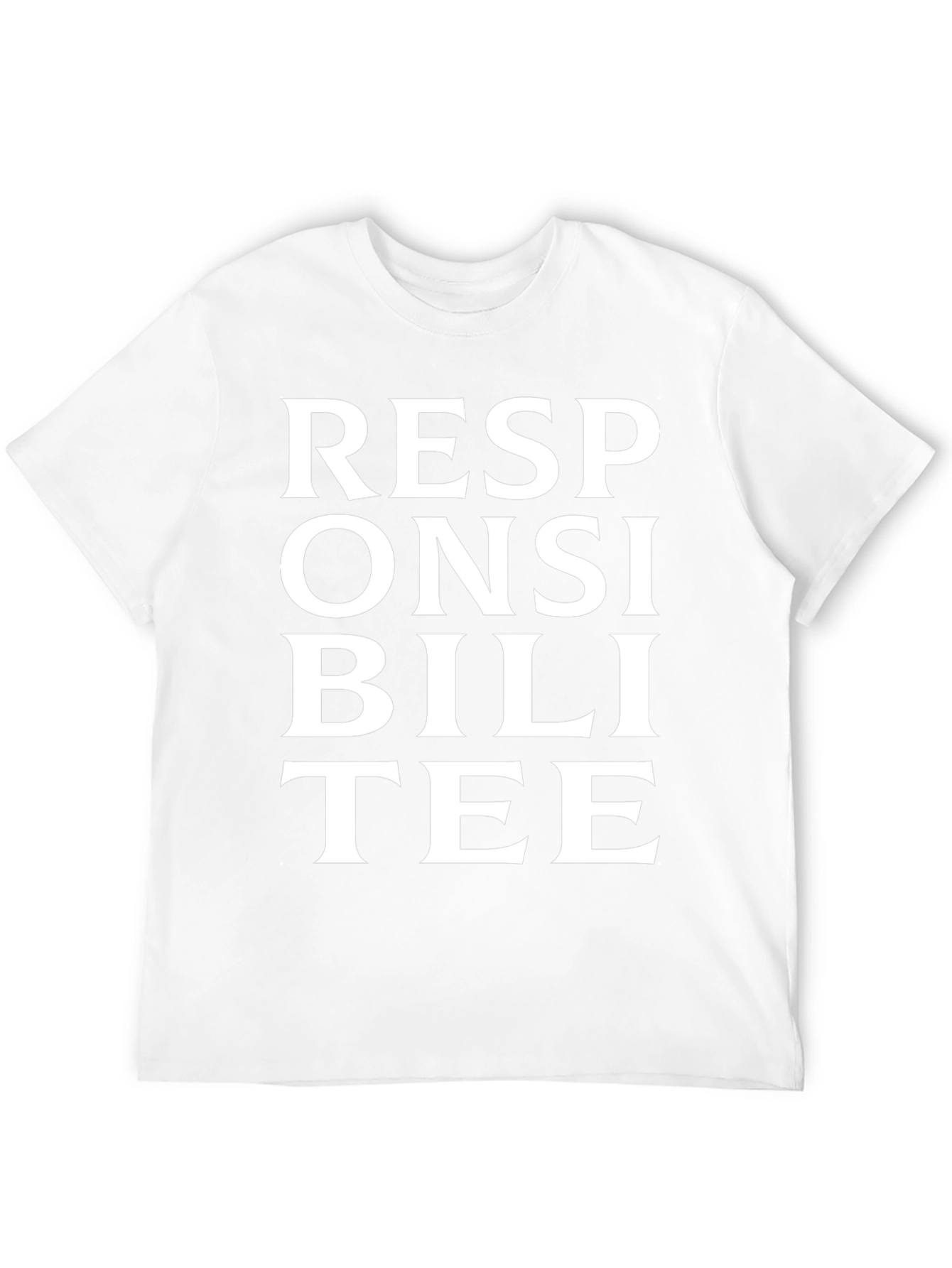 Black Responsibili-TEE Graphic T-Shirt view 12