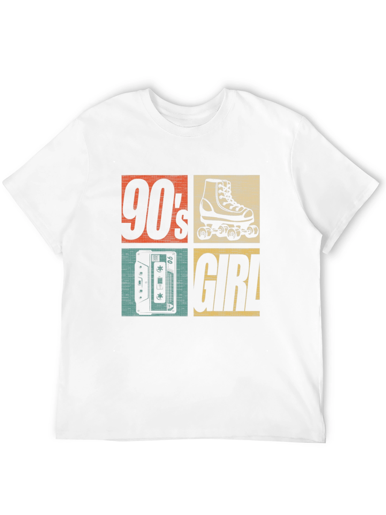 Black 90's Girl Retro Graphic Tee view 12
