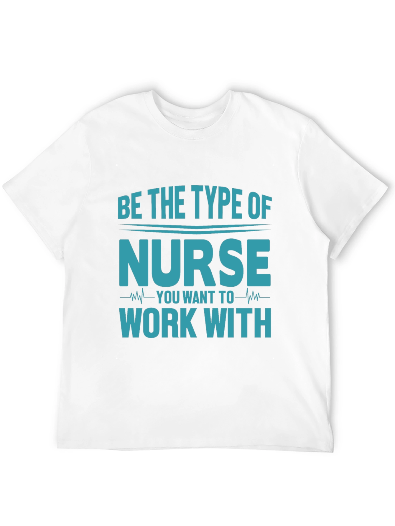 Black Be the Type of Nurse T-Shirt - Black Cotton Blend view 12