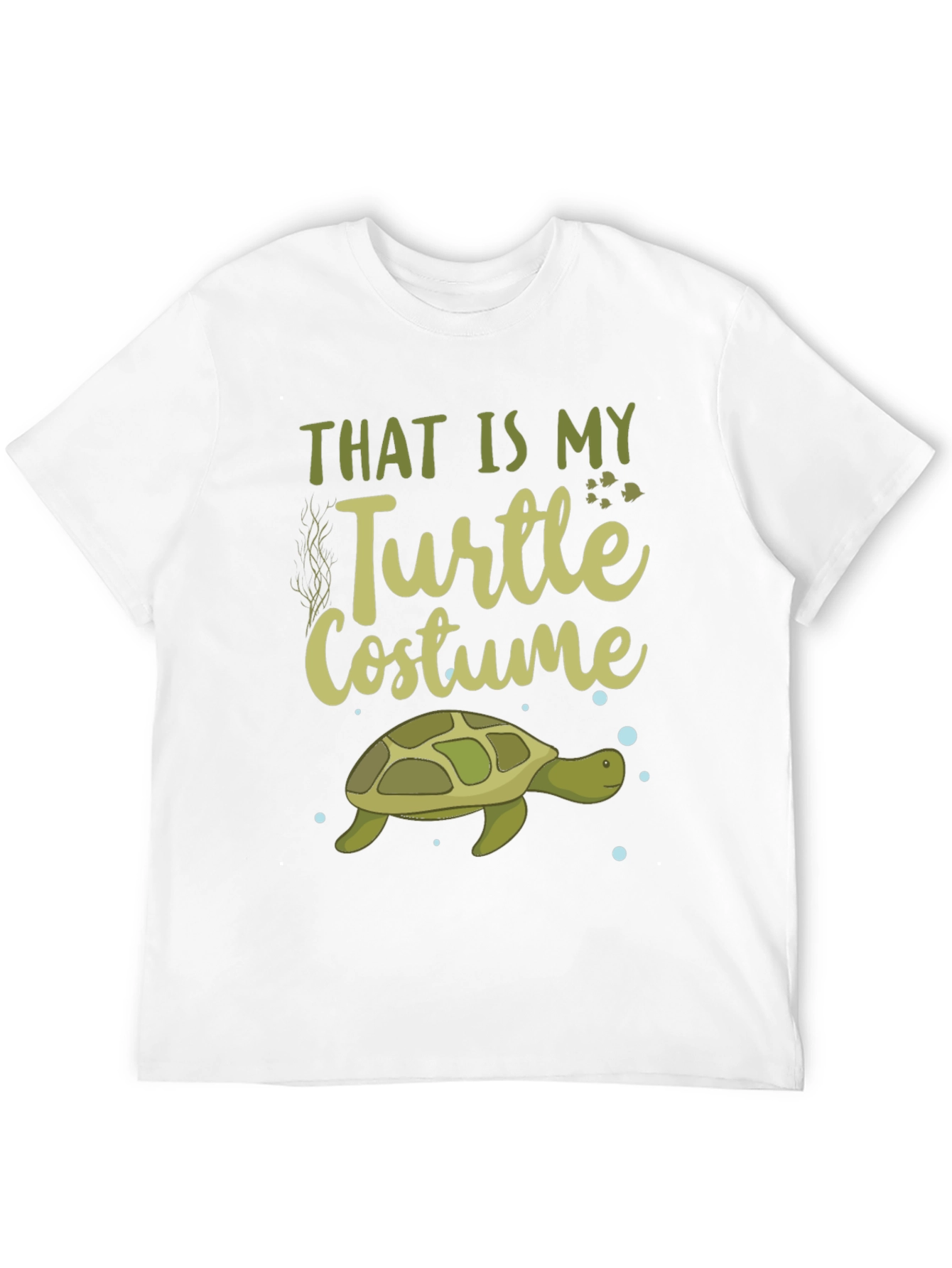Black Turtle Costume T-Shirt - Funny Halloween Tee view 12