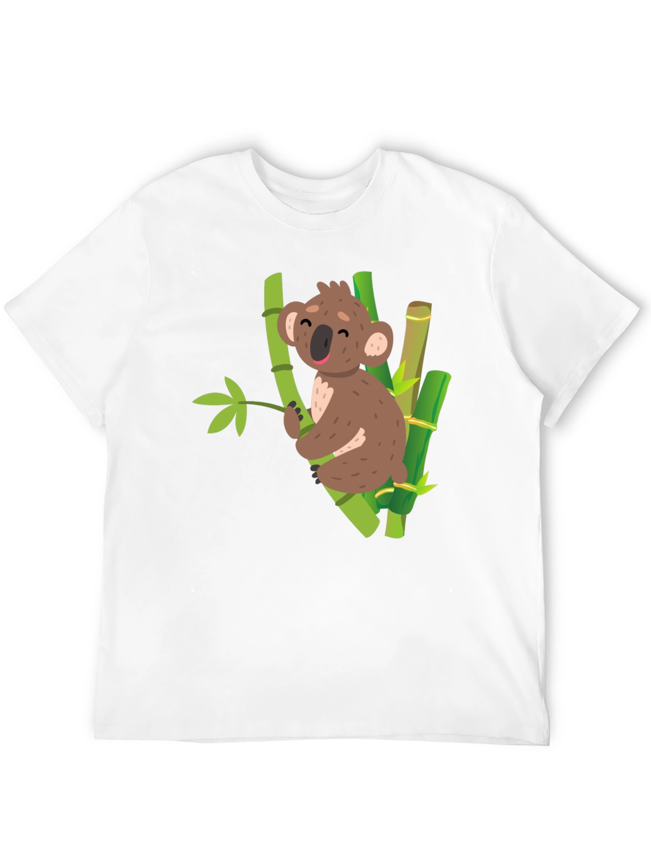 Black Koala Bamboo T-Shirt - Cute & Comfortable view 12