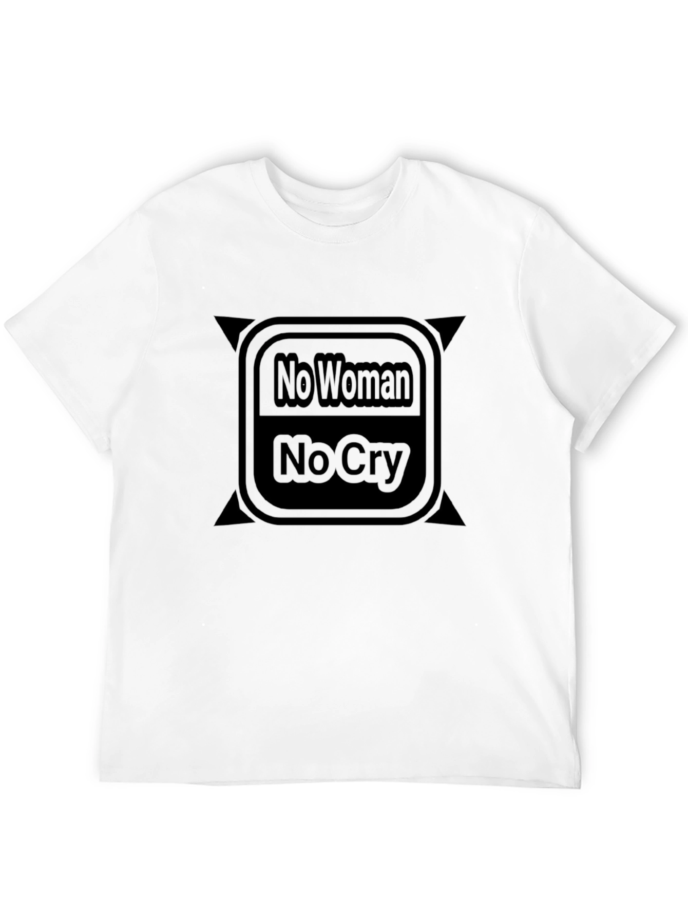 Black No Woman No Cry Graphic T-Shirt view 12