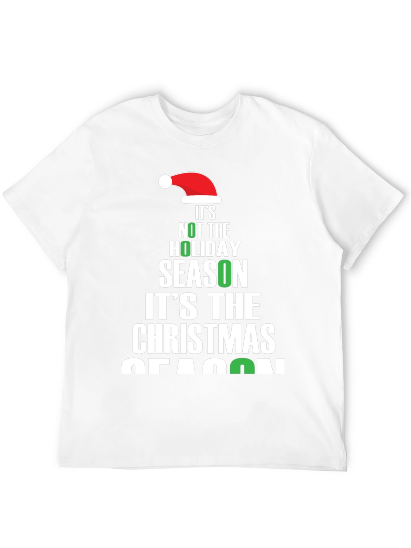 Black Christmas Season Holiday T-Shirt view 12