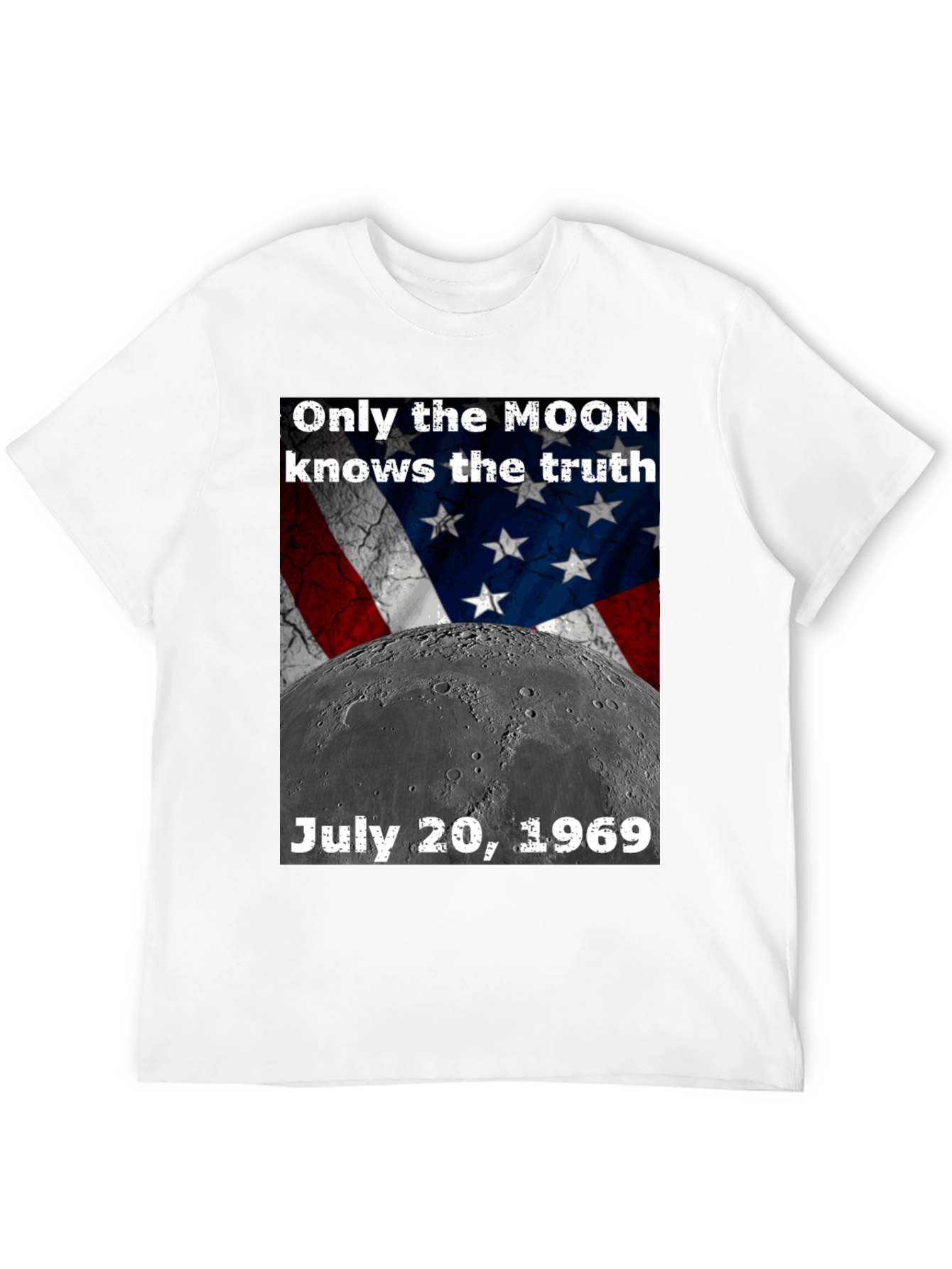Black Moon Landing Conspiracy T-Shirt view 12