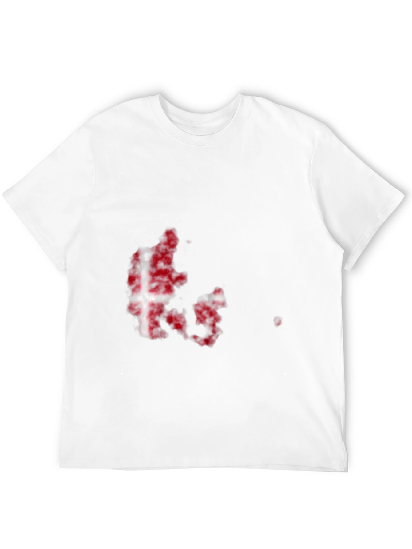 Denmark Flag Map Graphic Tee - 12