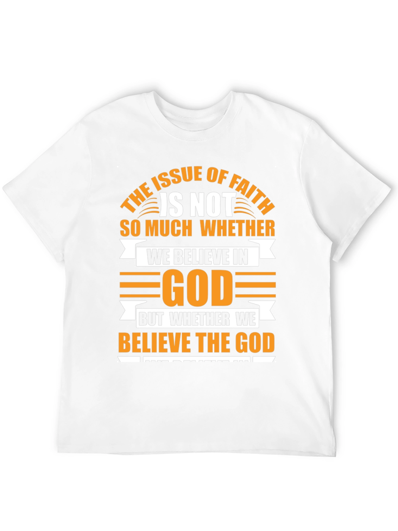 Black Faith Believer Graphic Tee view 12