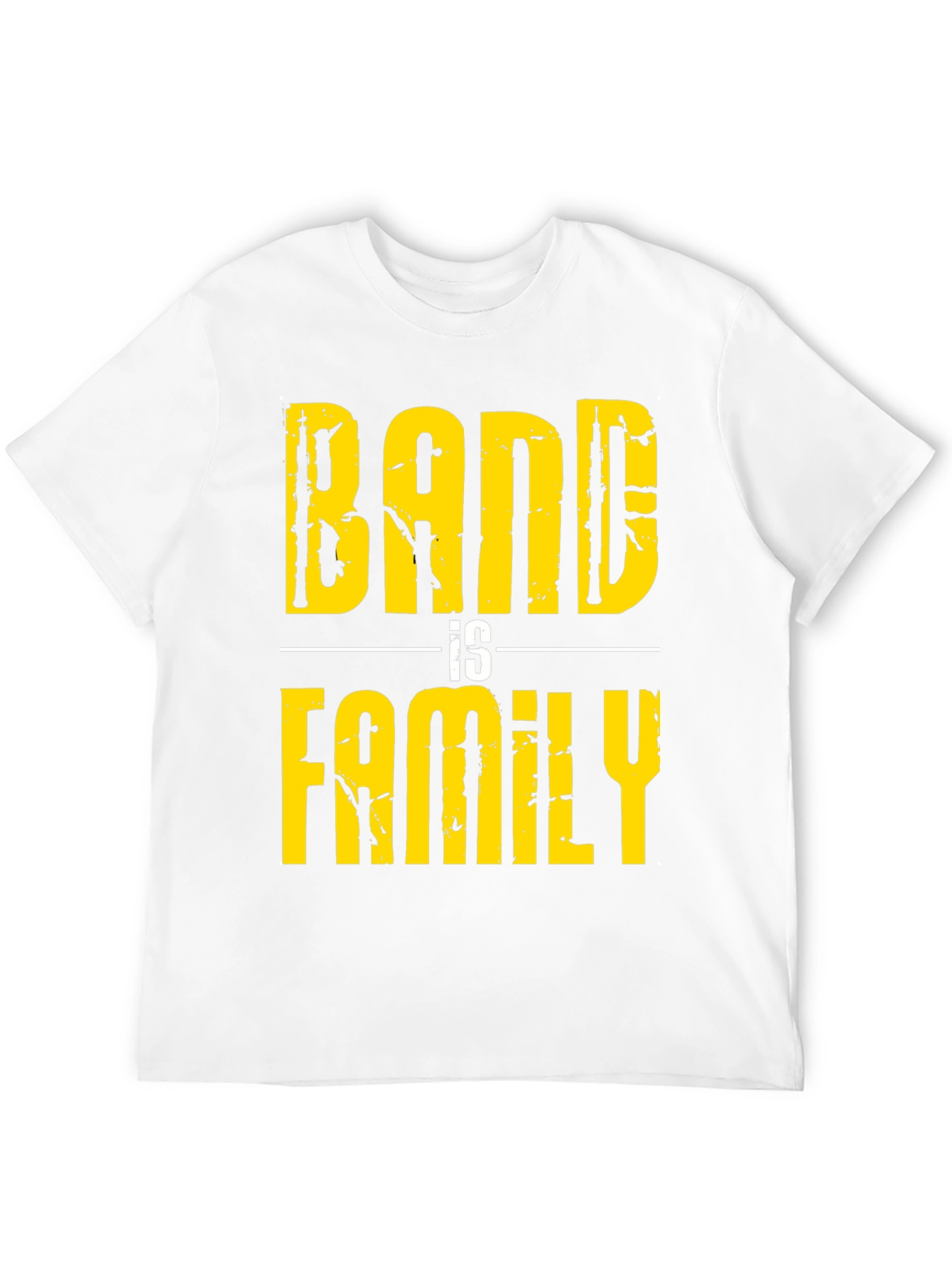 Black Band Is Family Graphic T-Shirt - Black view 12