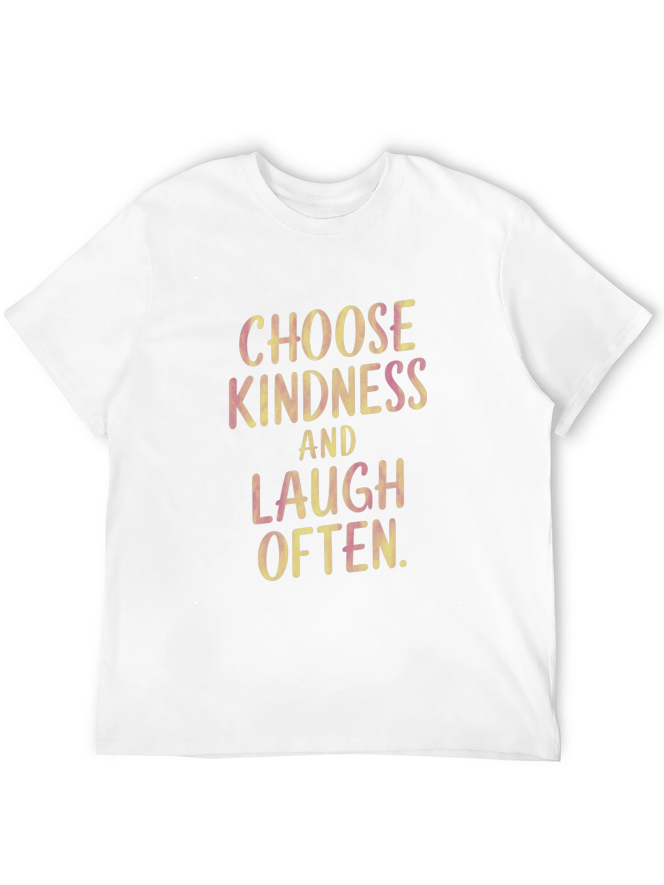 Black Choose Kindness Graphic Tee - Black Cotton Blend view 12