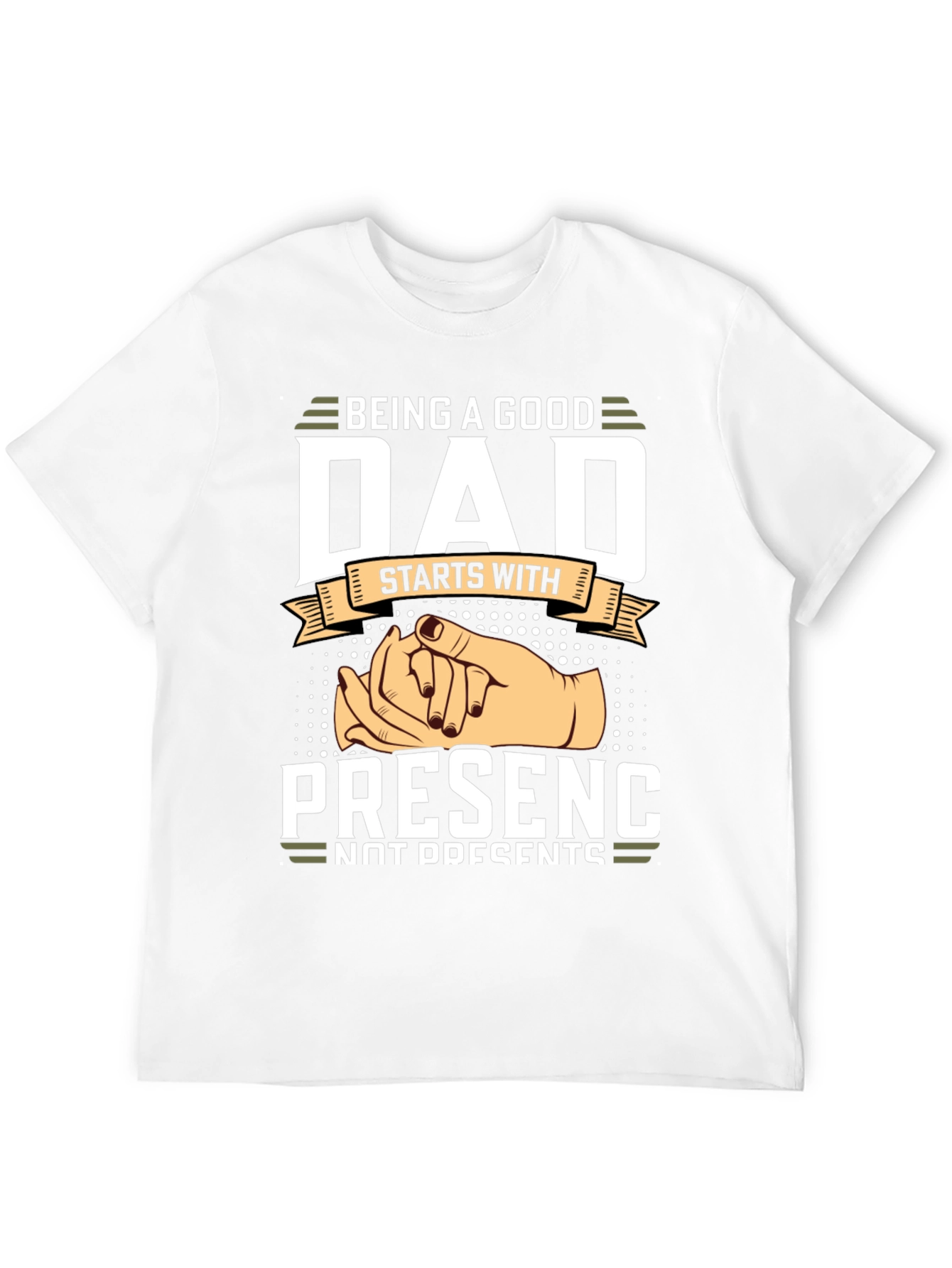 Black Being A Good Dad T-Shirt view 12