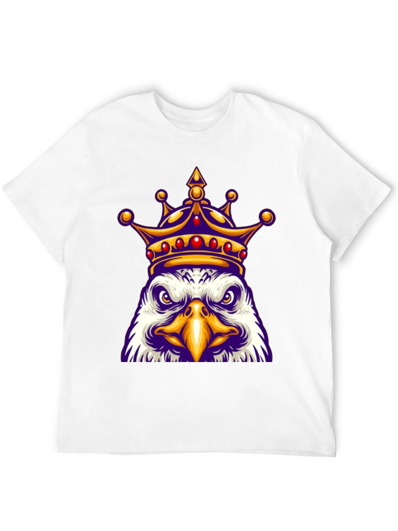 Black King Eagle Graphic T-Shirt view 12