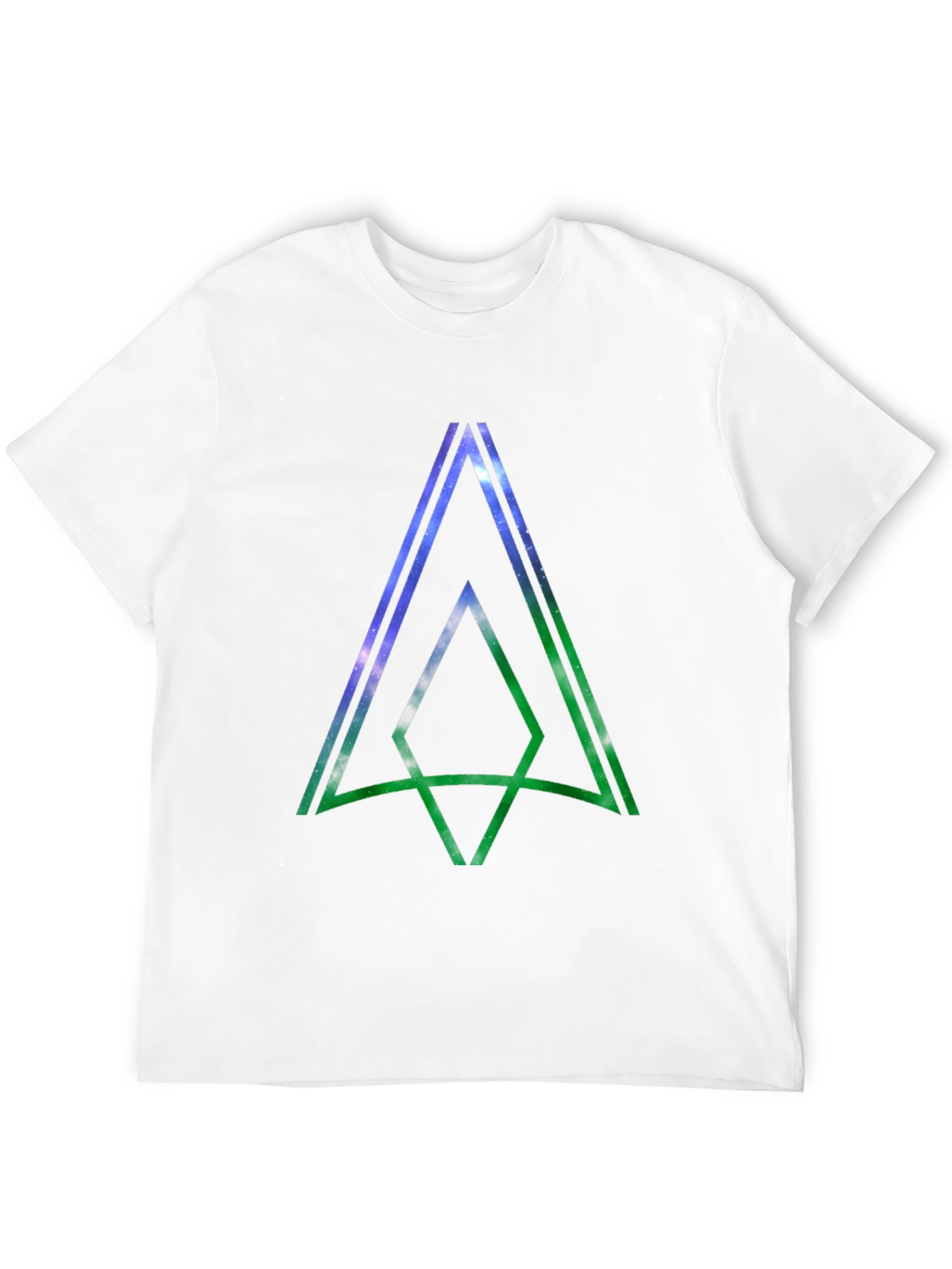 Black Cosmic Apex T-Shirt - Black Graphic Tee view 12