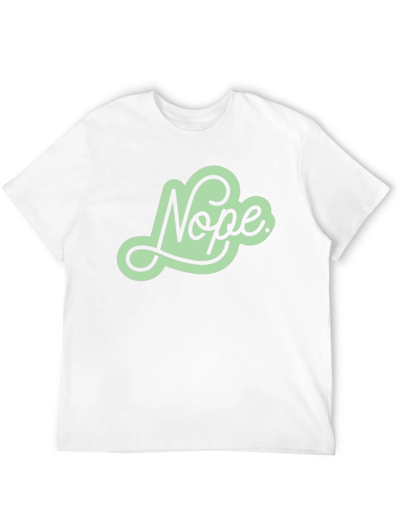 Black Nope Graphic Tee - Trendy Casual Shirt view 12