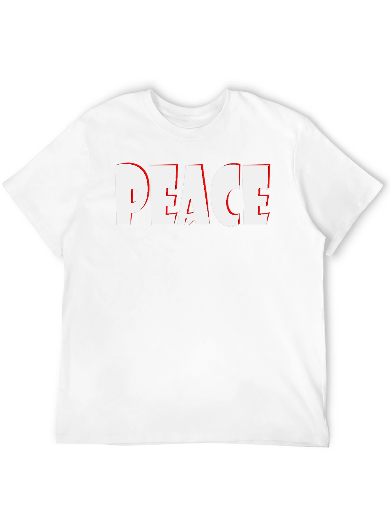 Black Peace Graphic T-Shirt - Black view 12