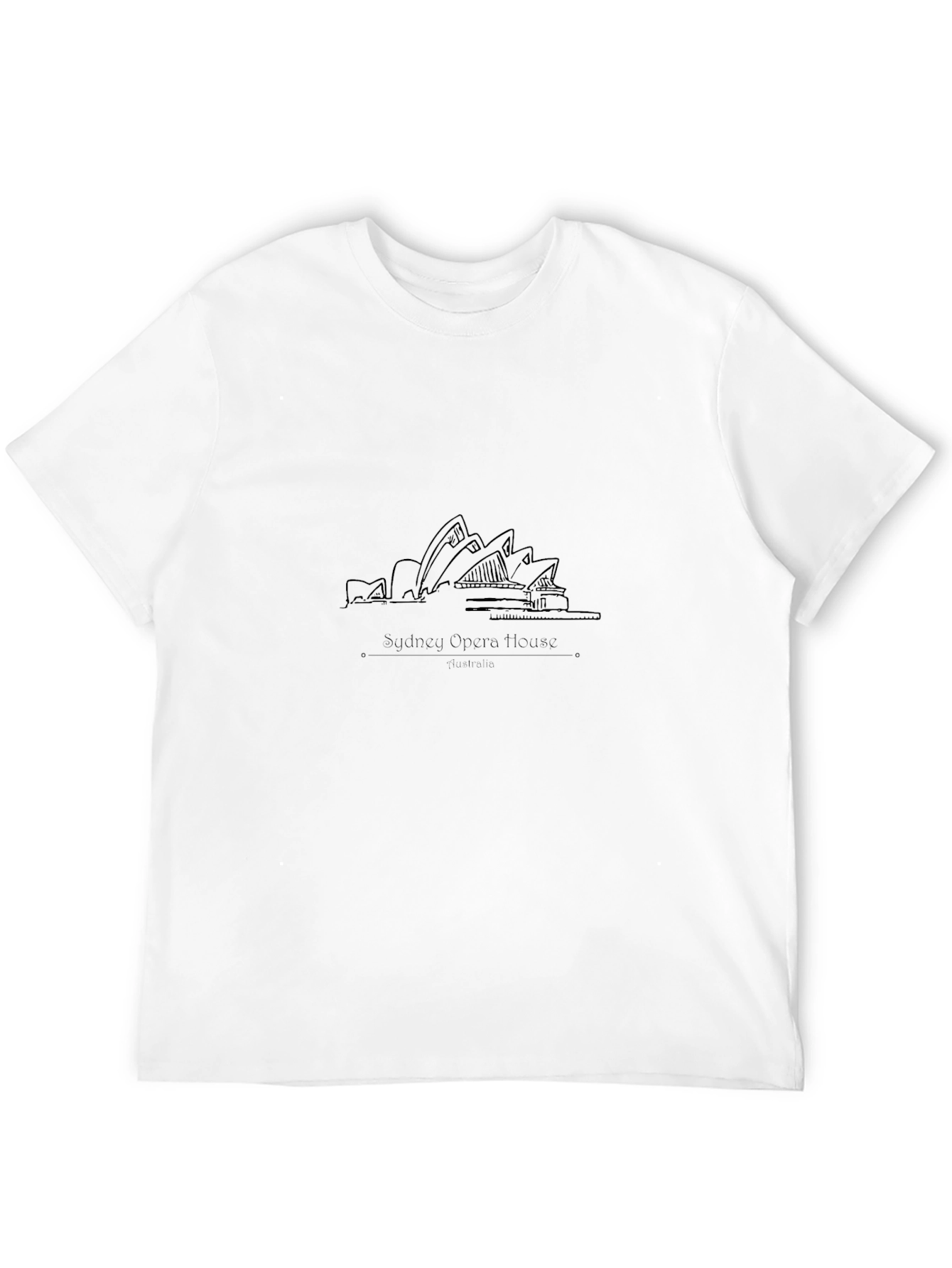 Black Sydney Opera House Graphic Tee - Black view 12