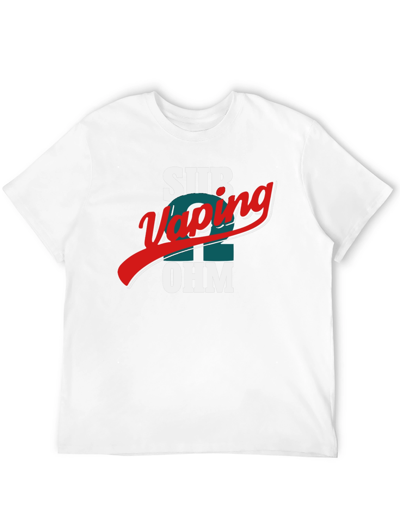 Black Sub Ohm Vaping T-Shirt - Premium Black Tee view 12