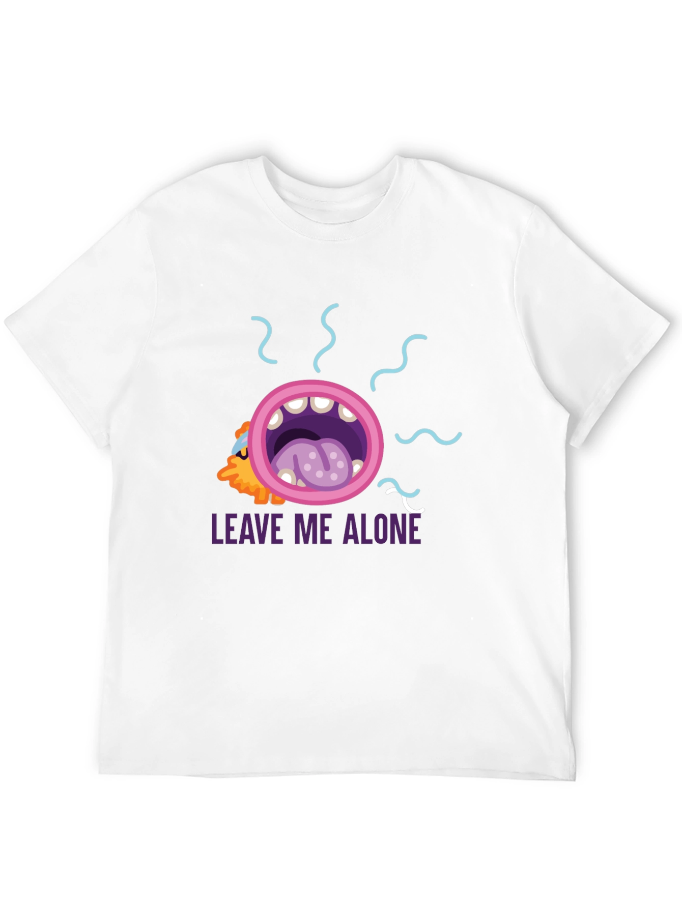 Black Leave Me Alone Graphic Tee - Black view 12