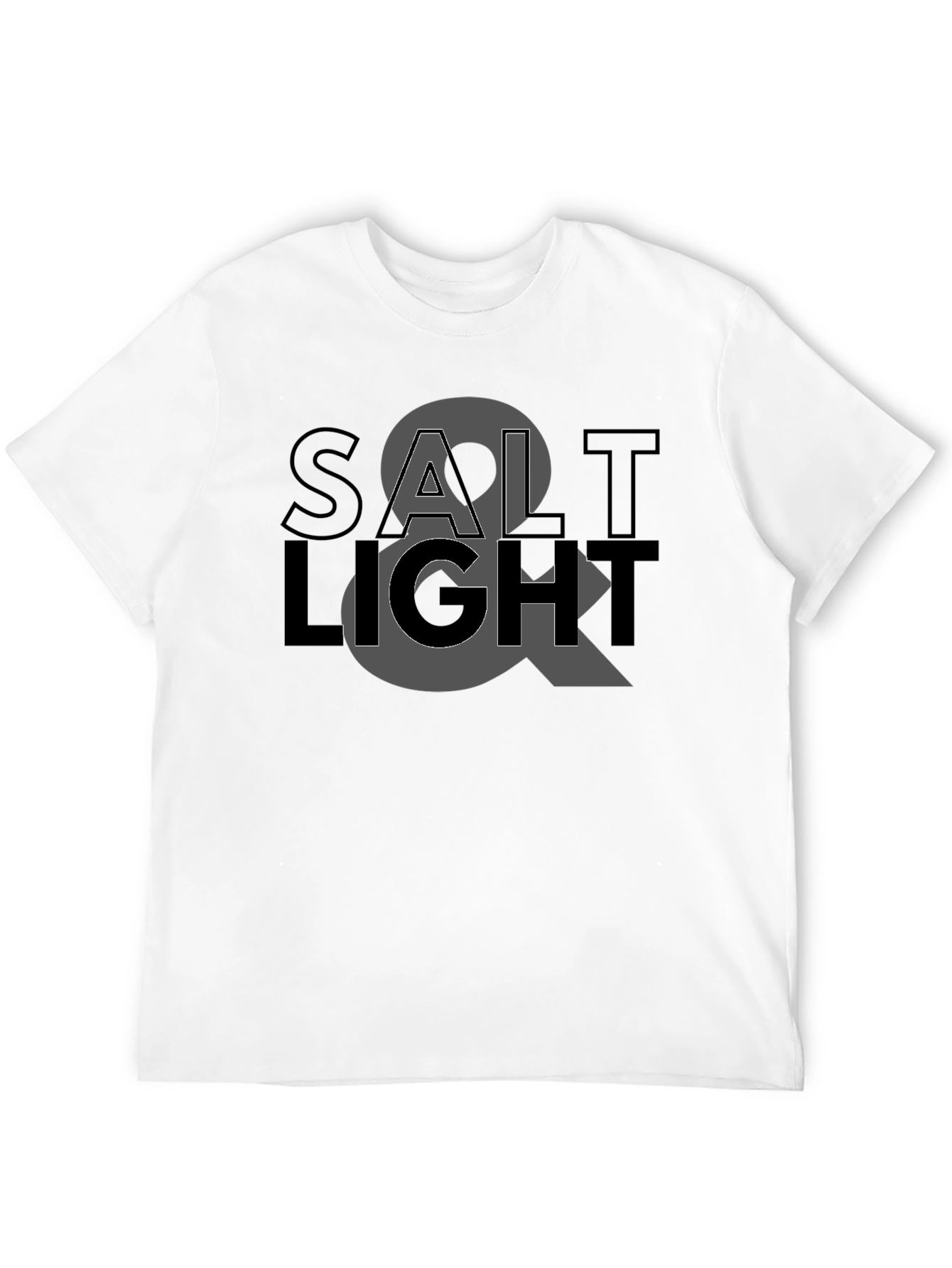Black Salt & Light Graphic Black T-Shirt view 12