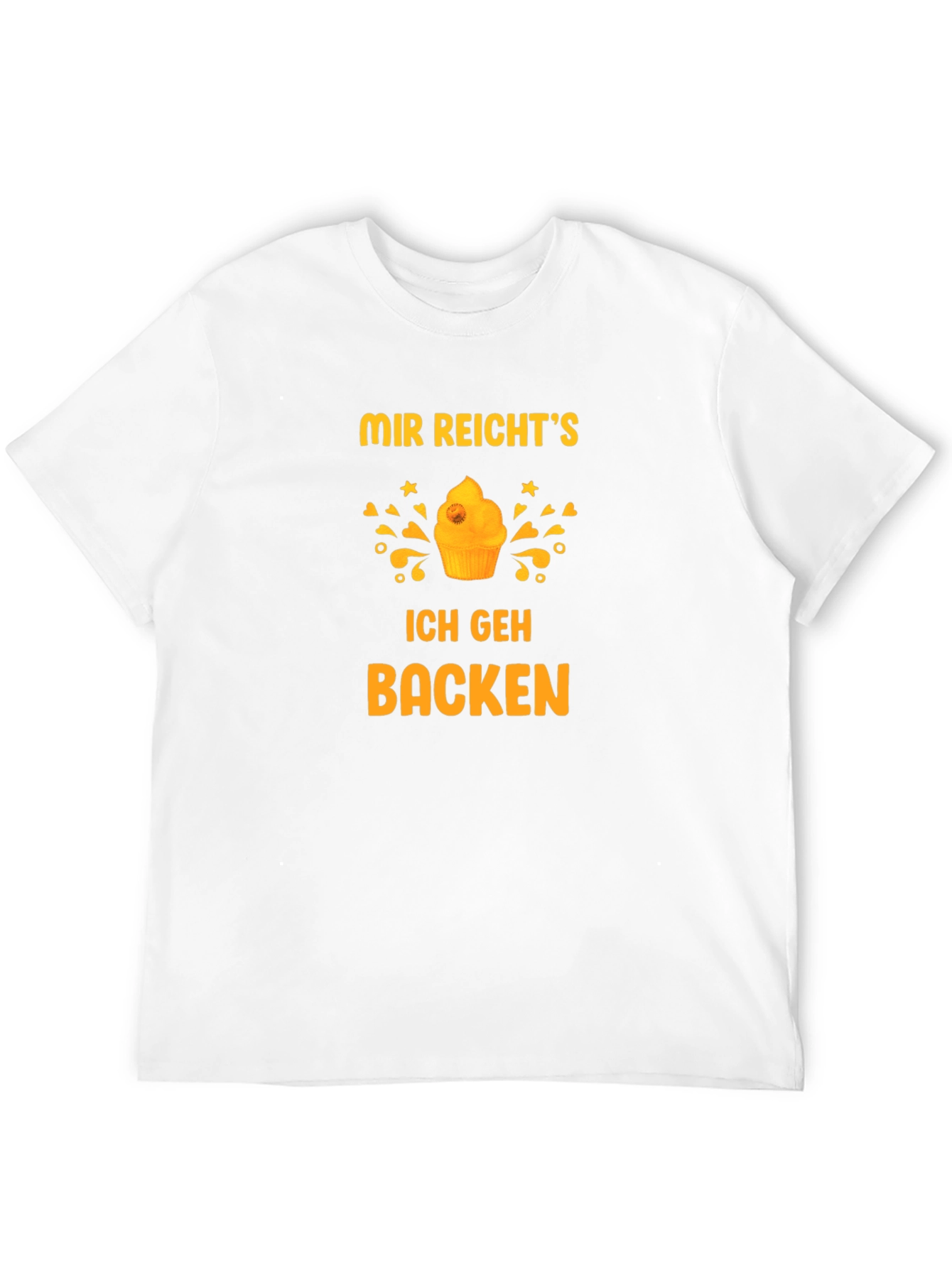 Black Mir Reicht's T-Shirt: Baking Humor Apparel view 12