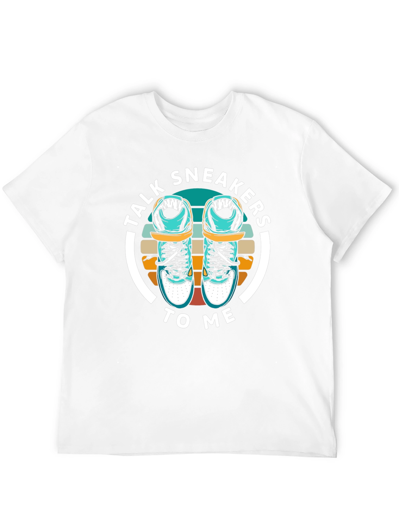 Black Talk Sneakers To Me Graphic Tee view 12