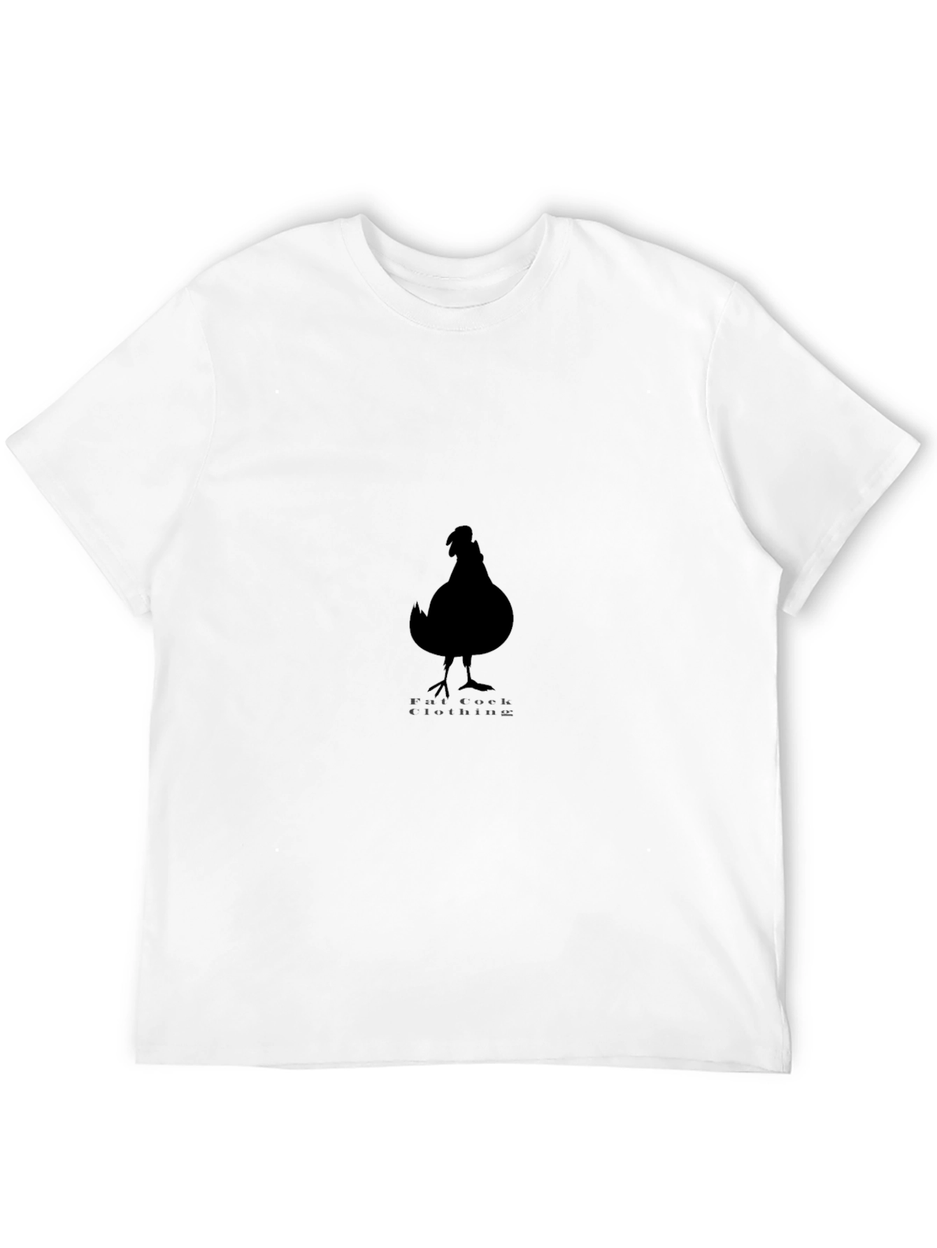 Black Men's Black Chicken Graphic Tee view 12