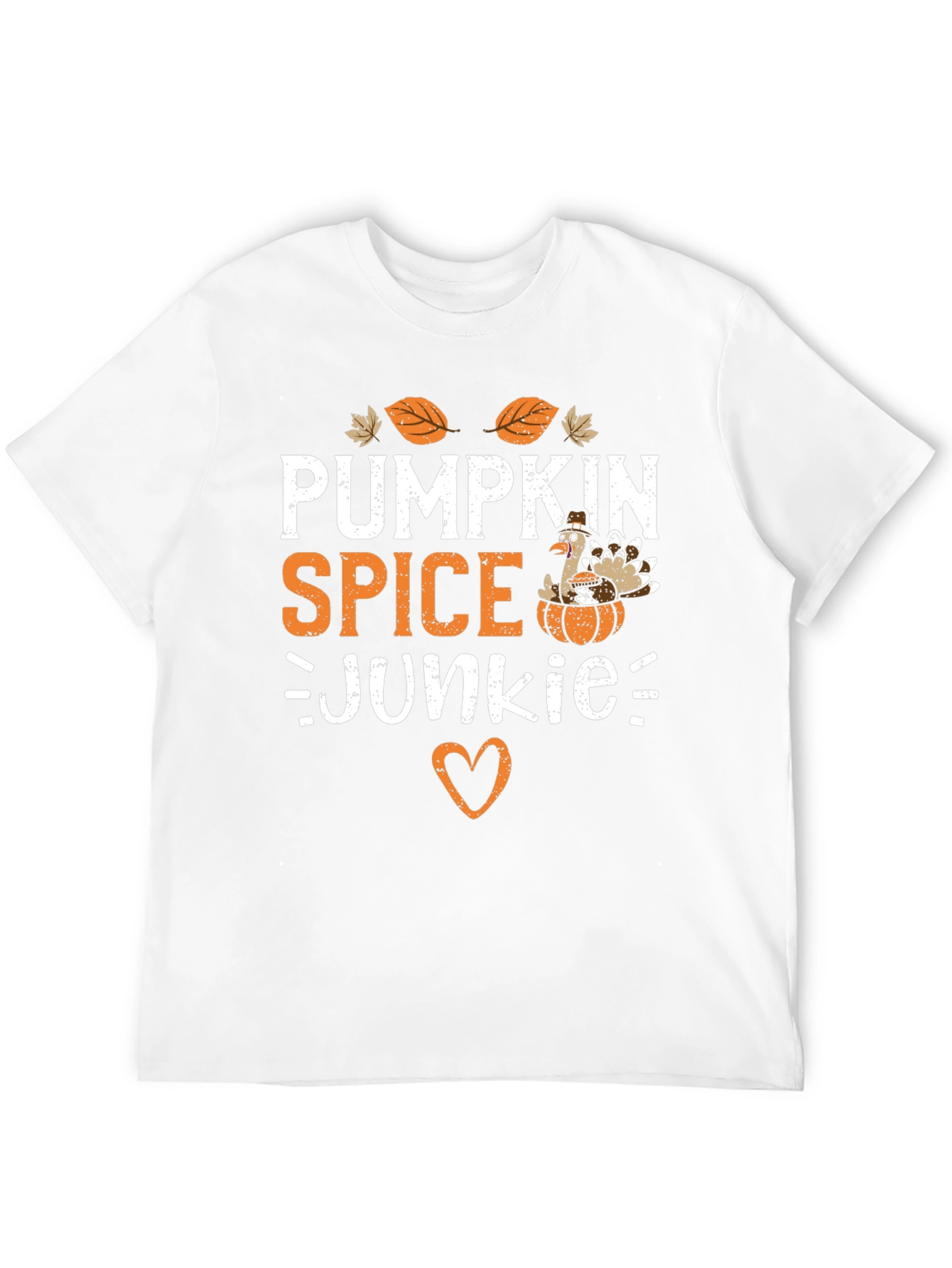 Pumpkin Spice Junkie T-Shirt Fall Thanksgiving Tee - 12