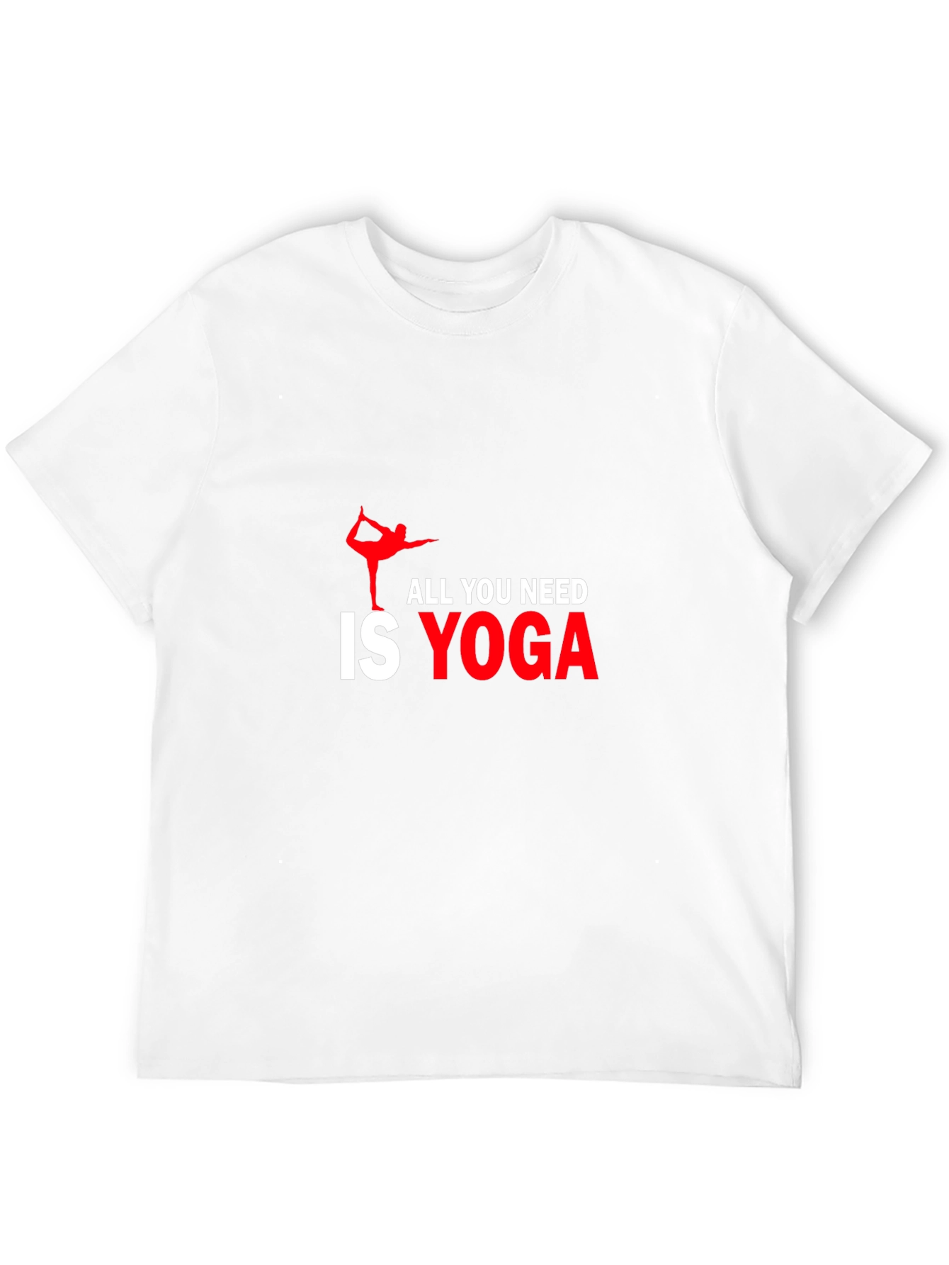 Black All You Need Is Yoga Black T-Shirt view 12