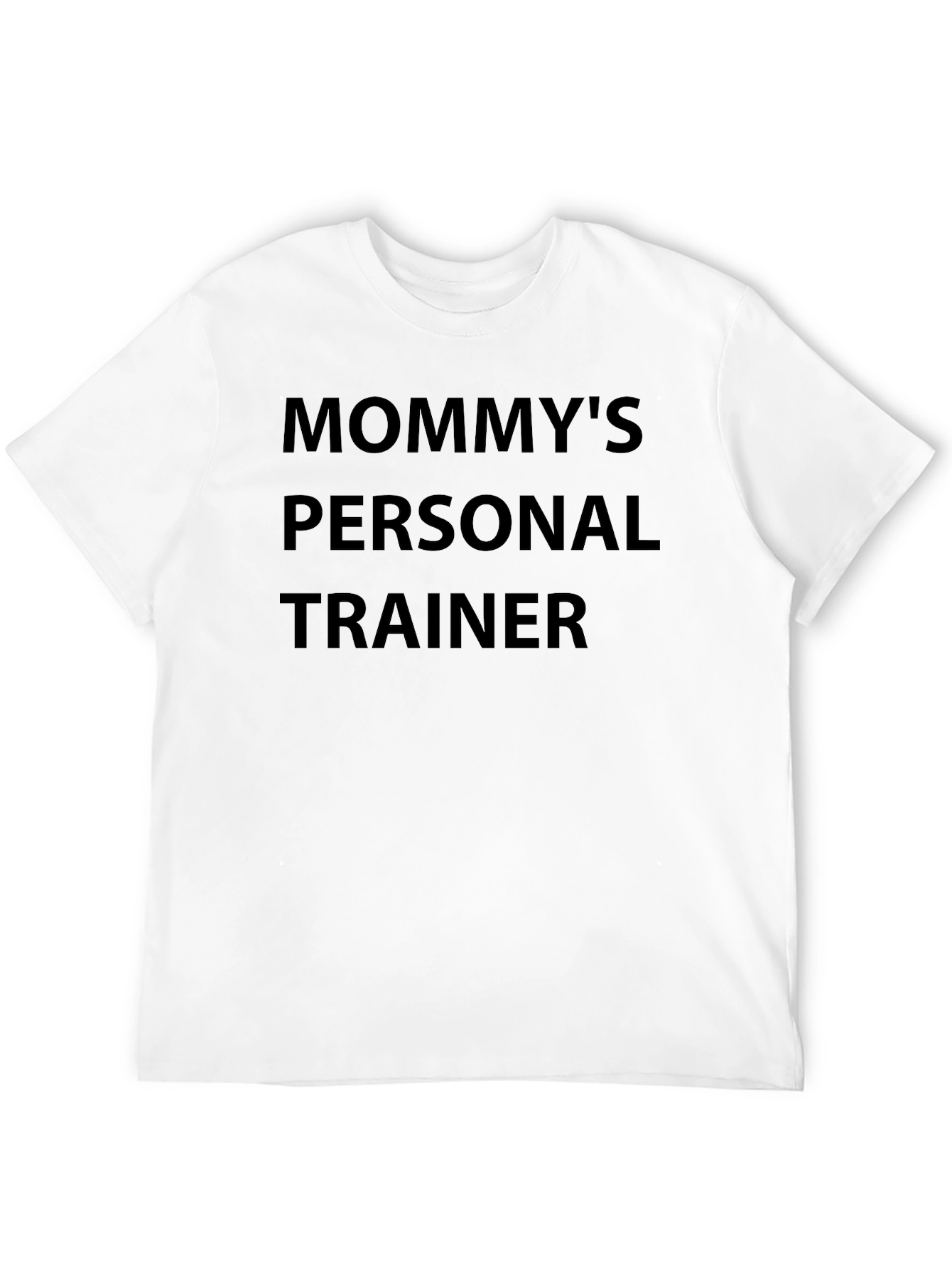 Black Mommy's Personal Trainer Tee view 12