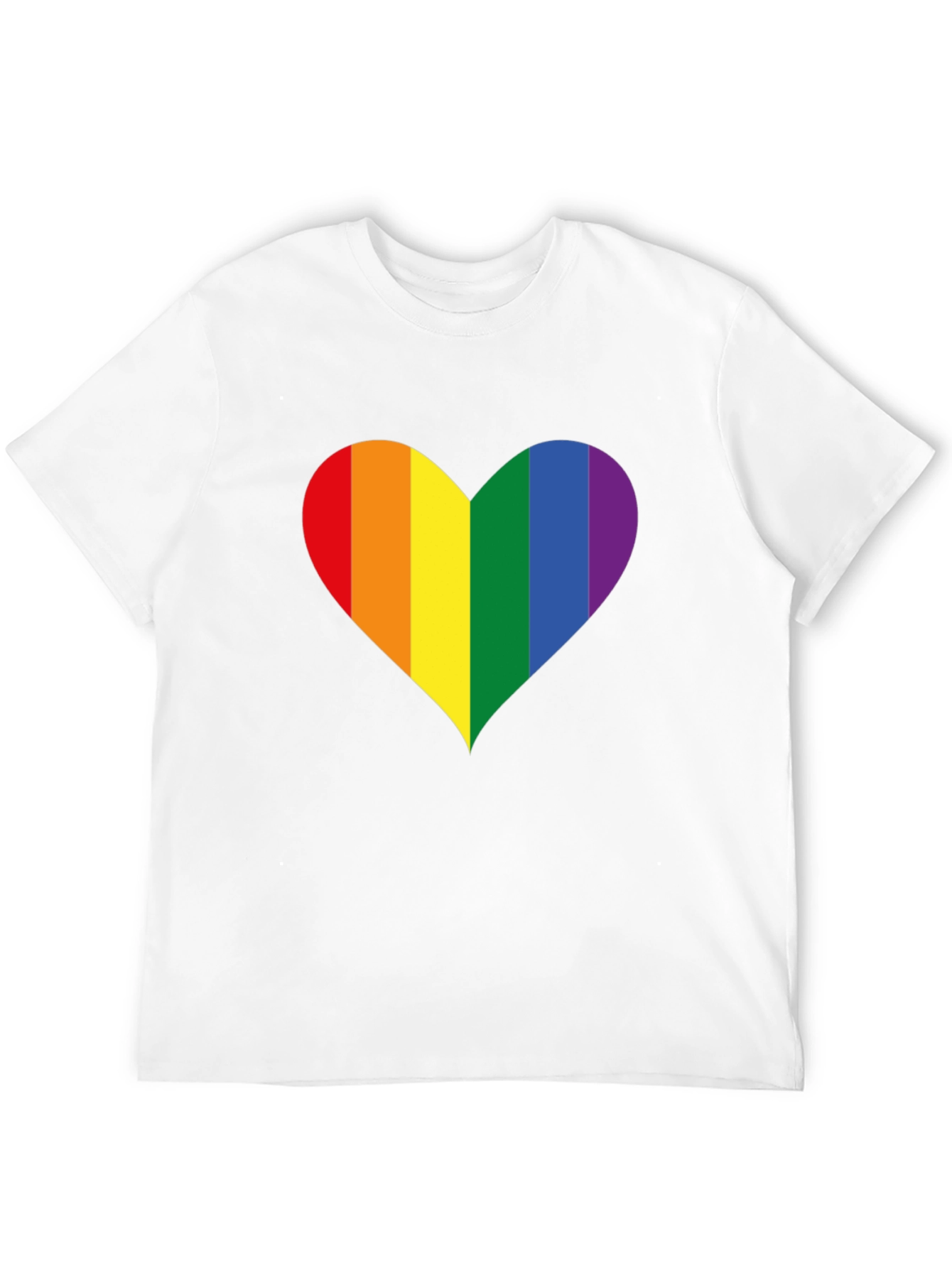 Black Pride Heart Graphic Tee - Black Cotton Blend view 12