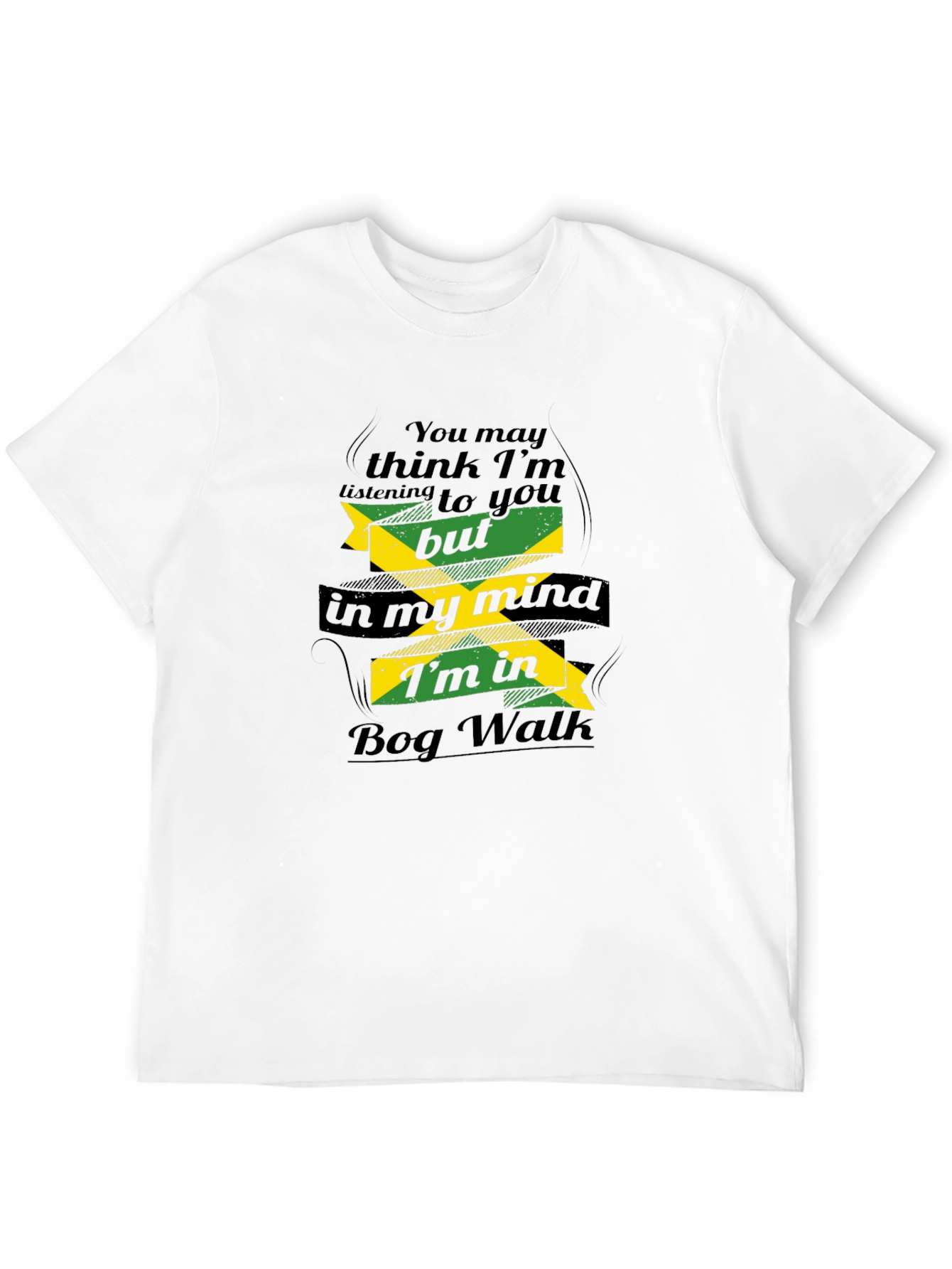 Bog Walk Jamaica T-Shirt - Novelty Travel Tee - 12