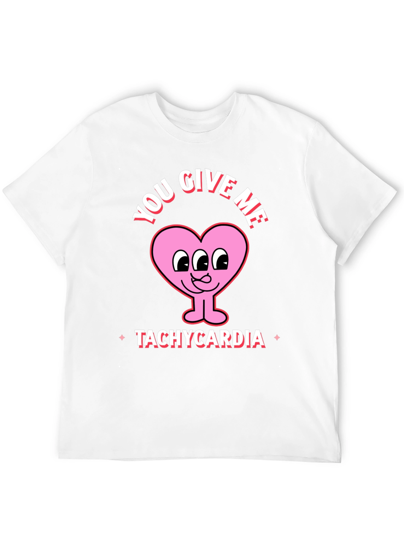 Black You Give Me Tachycardia Graphic Tee view 12