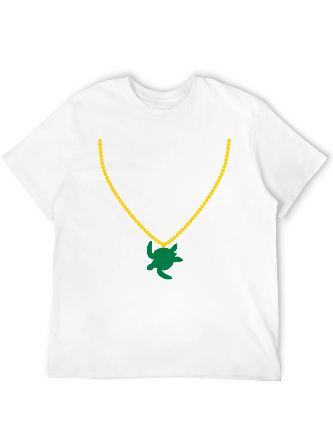 Black Turtle Pendant Black T-Shirt view 12