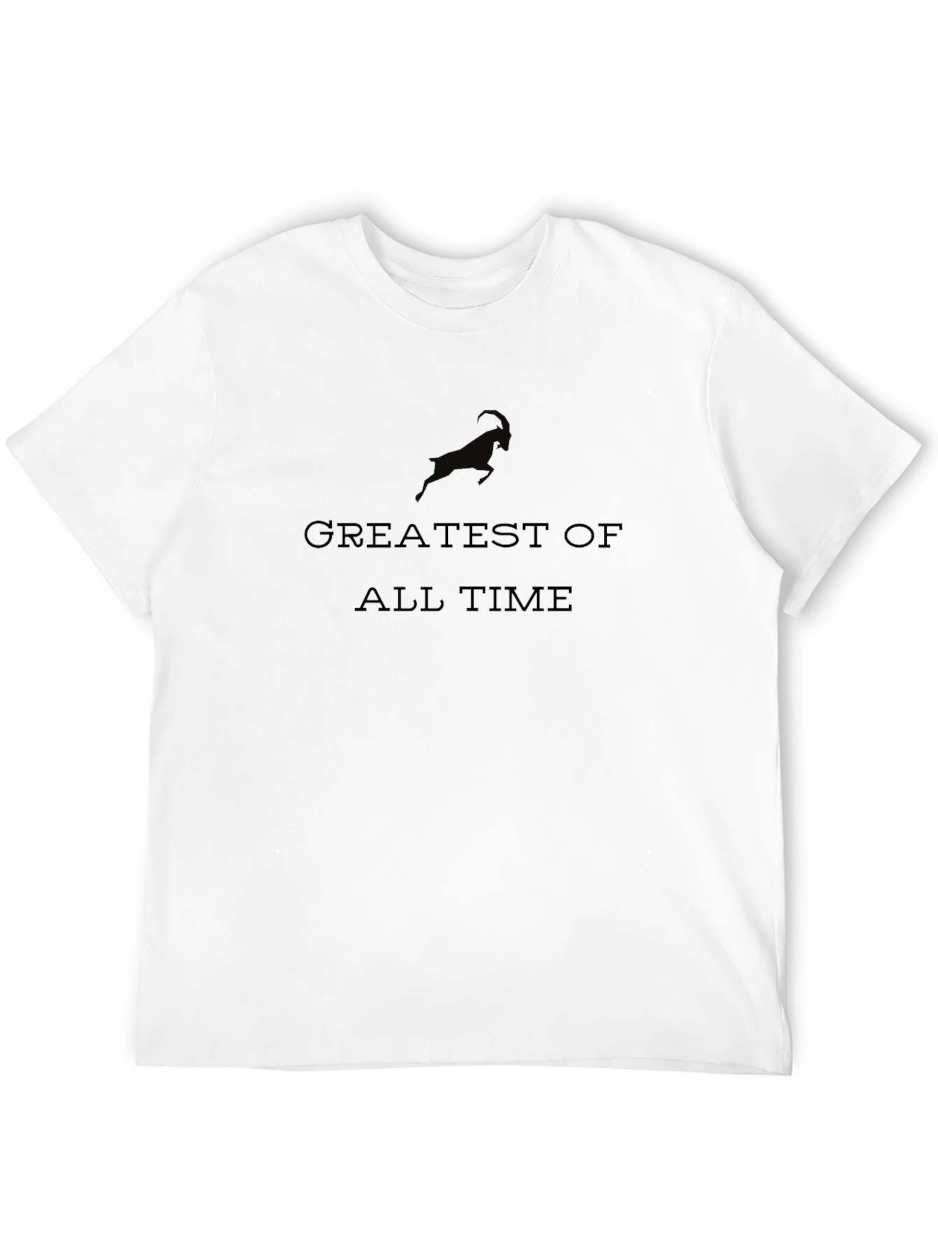 Black Greatest of All Time Black Graphic Tee view 12