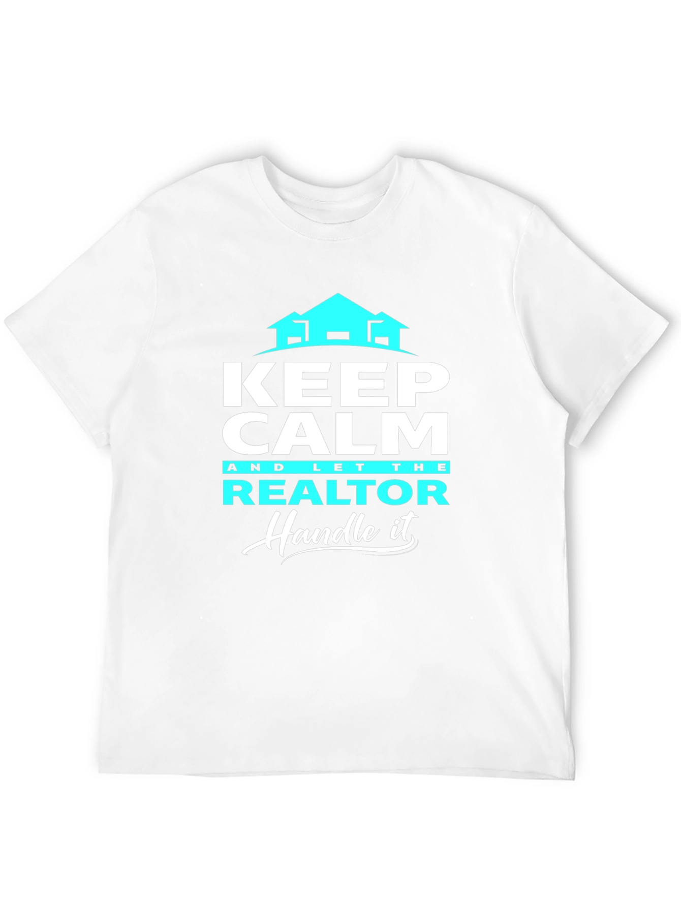 Black Keep Calm Realtor T-Shirt: Handle It view 12