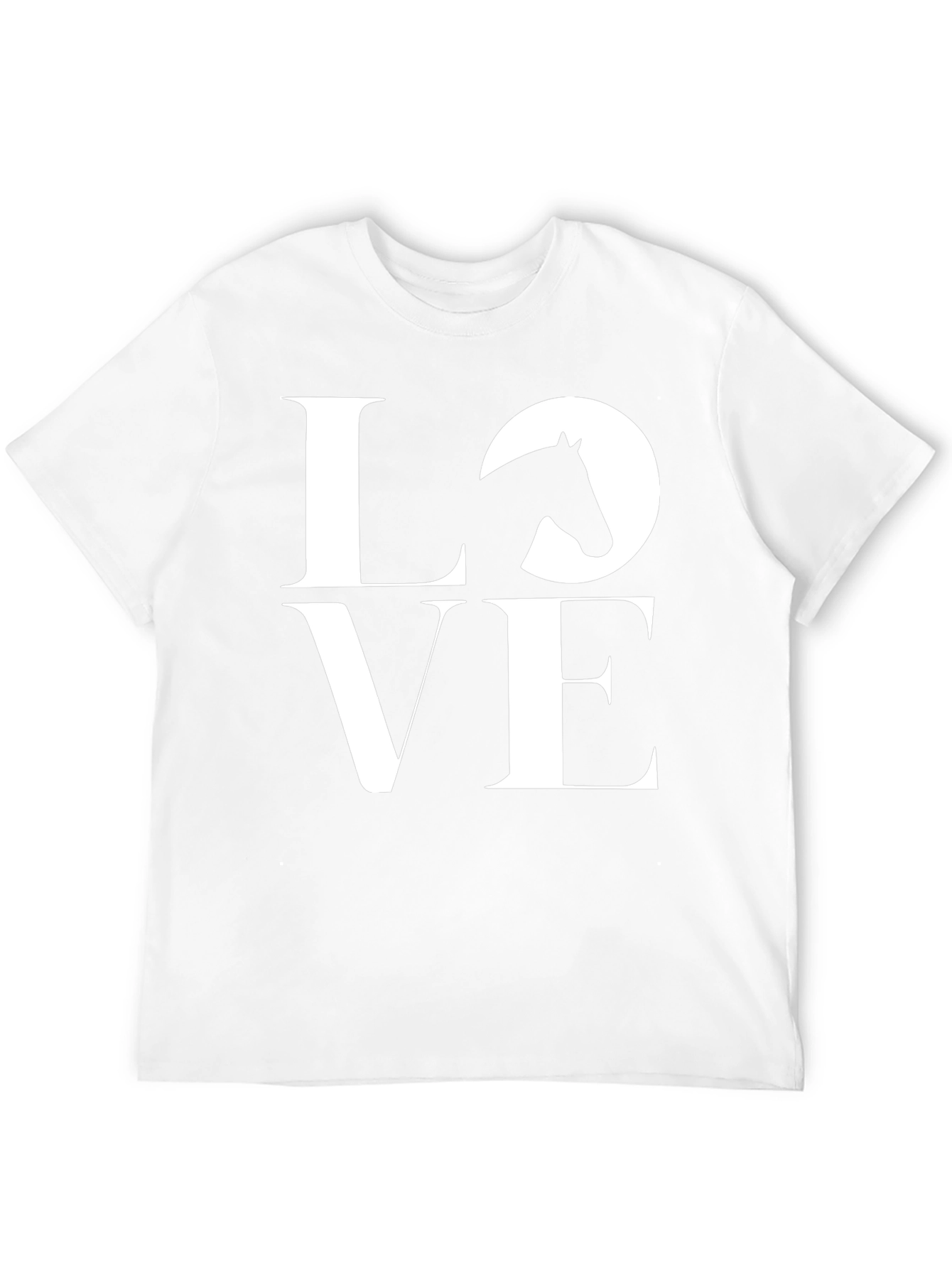 Black Horse Love T-Shirt - Equestrian Style Tee view 12