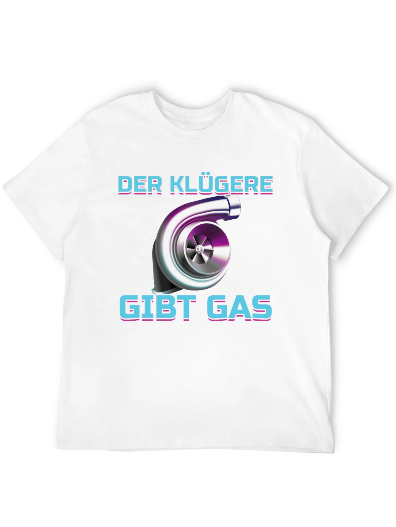 Black Der Klügere Gibt Gas T-Shirt view 12