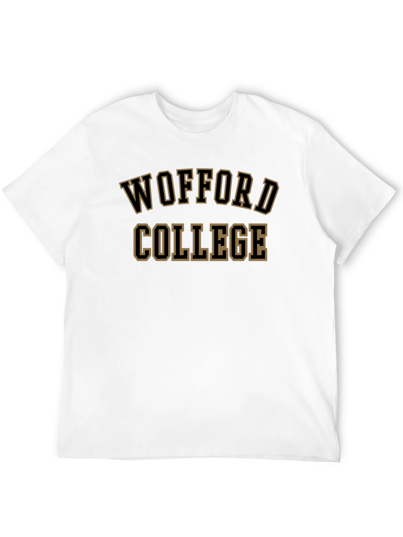 Black Wofford College T-Shirt Black view 12