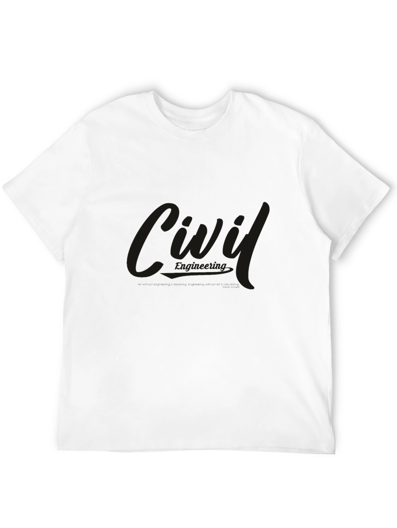 Black Men's Basic Black T-Shirt - Casual Style view 12