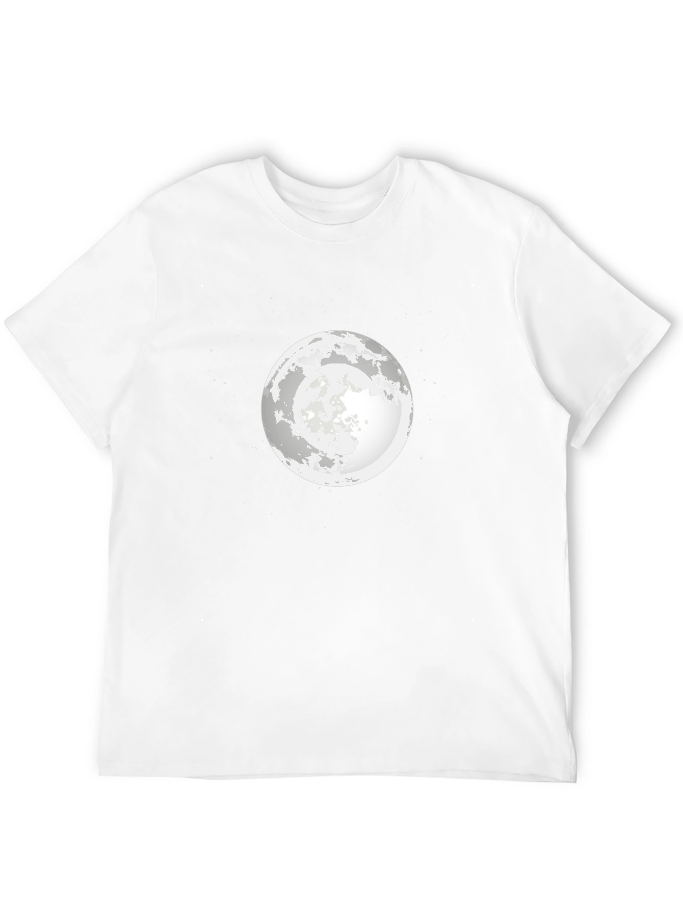 Black Moon Graphic Black T-Shirt - Celestial Style view 12