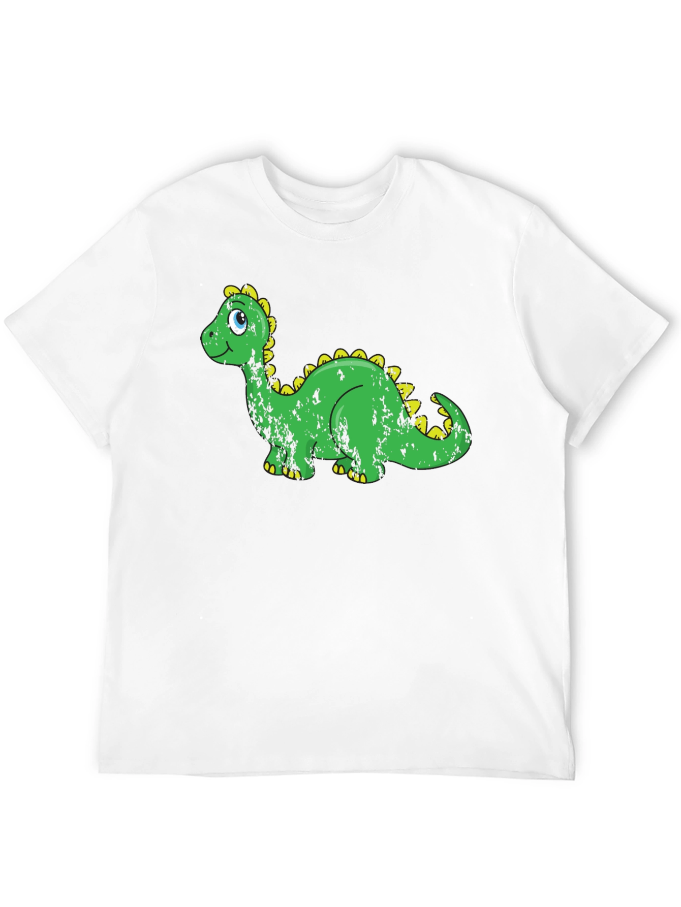 Black Cartoon Dinosaur Graphic Print T-Shirt view 12