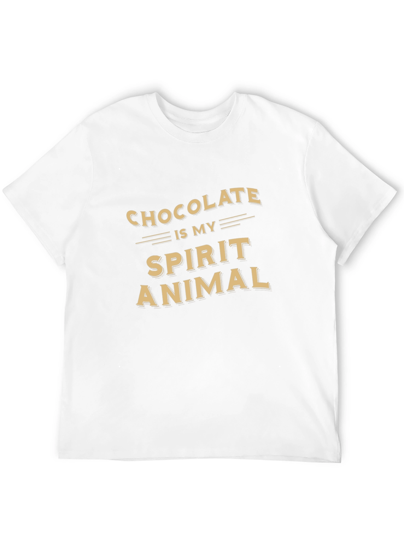 Black Chocolate Is My Spirit Animal Graphic T-Shirt view 12