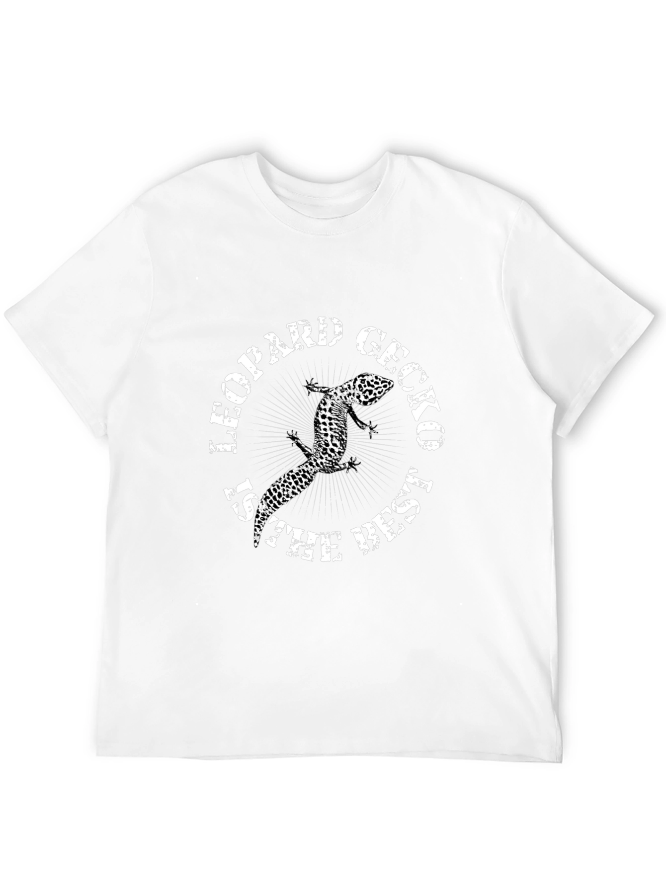 Black Leopard Gecko T-Shirt - "Is The Best" Graphic Tee view 12