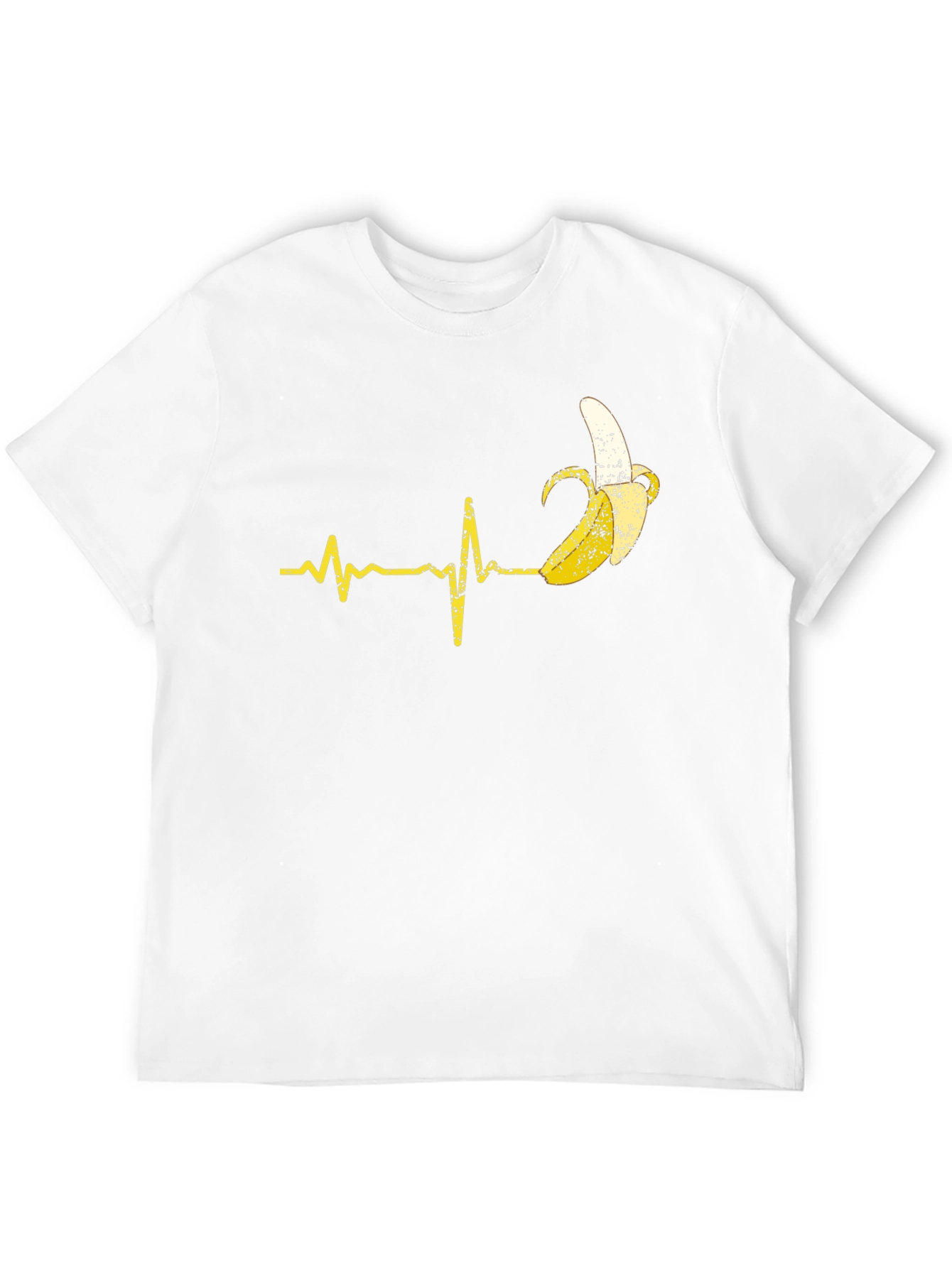 Black Banana Heartbeat T-Shirt - Quirky Graphic Tee view 12