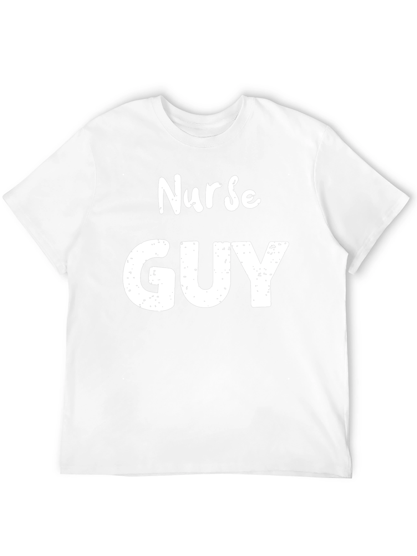 Black Nurse Guy T-Shirt - Black Graphic Tee view 12