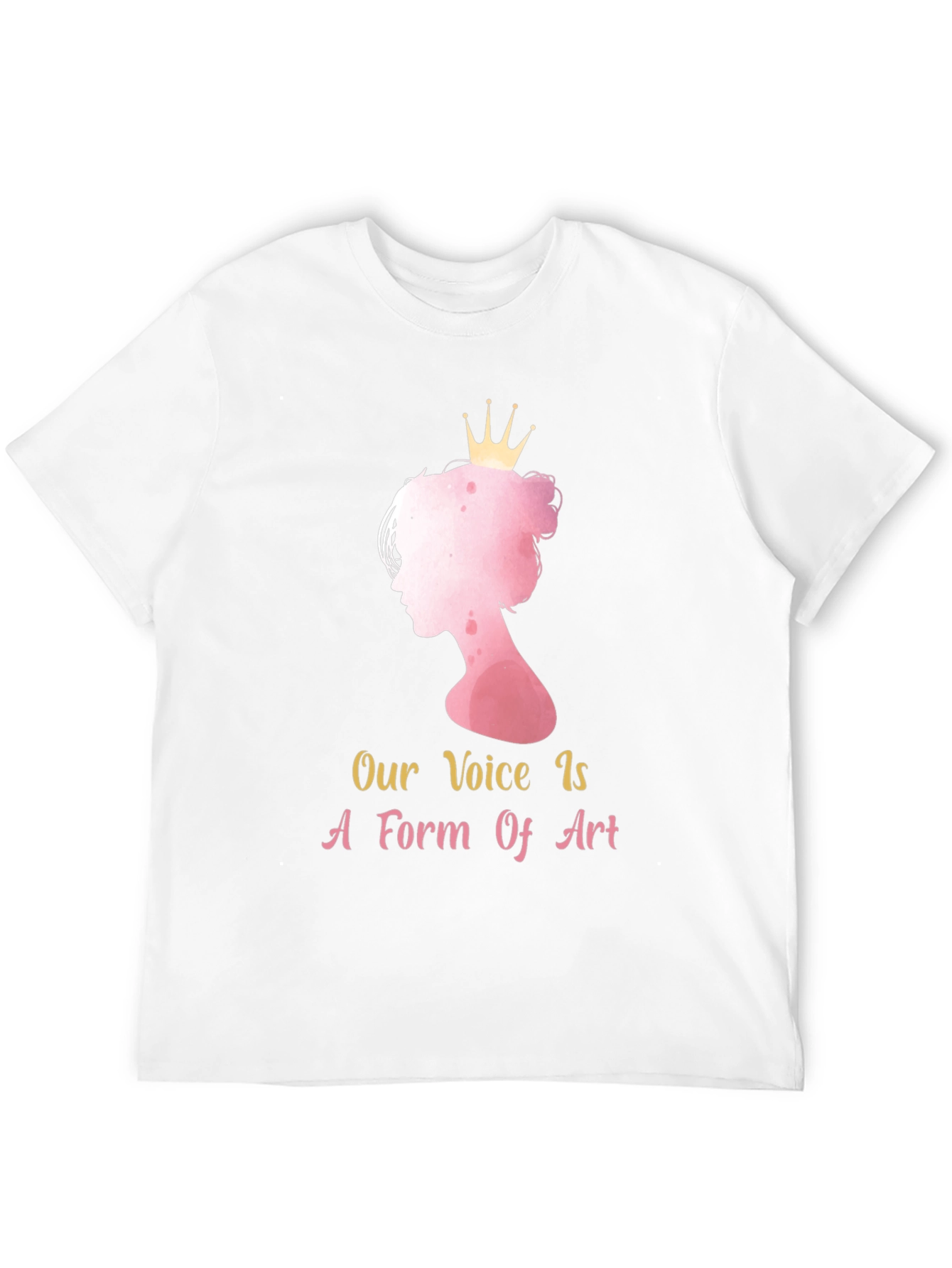 Black Feminist Art T-Shirt - Our Voice is Art view 12