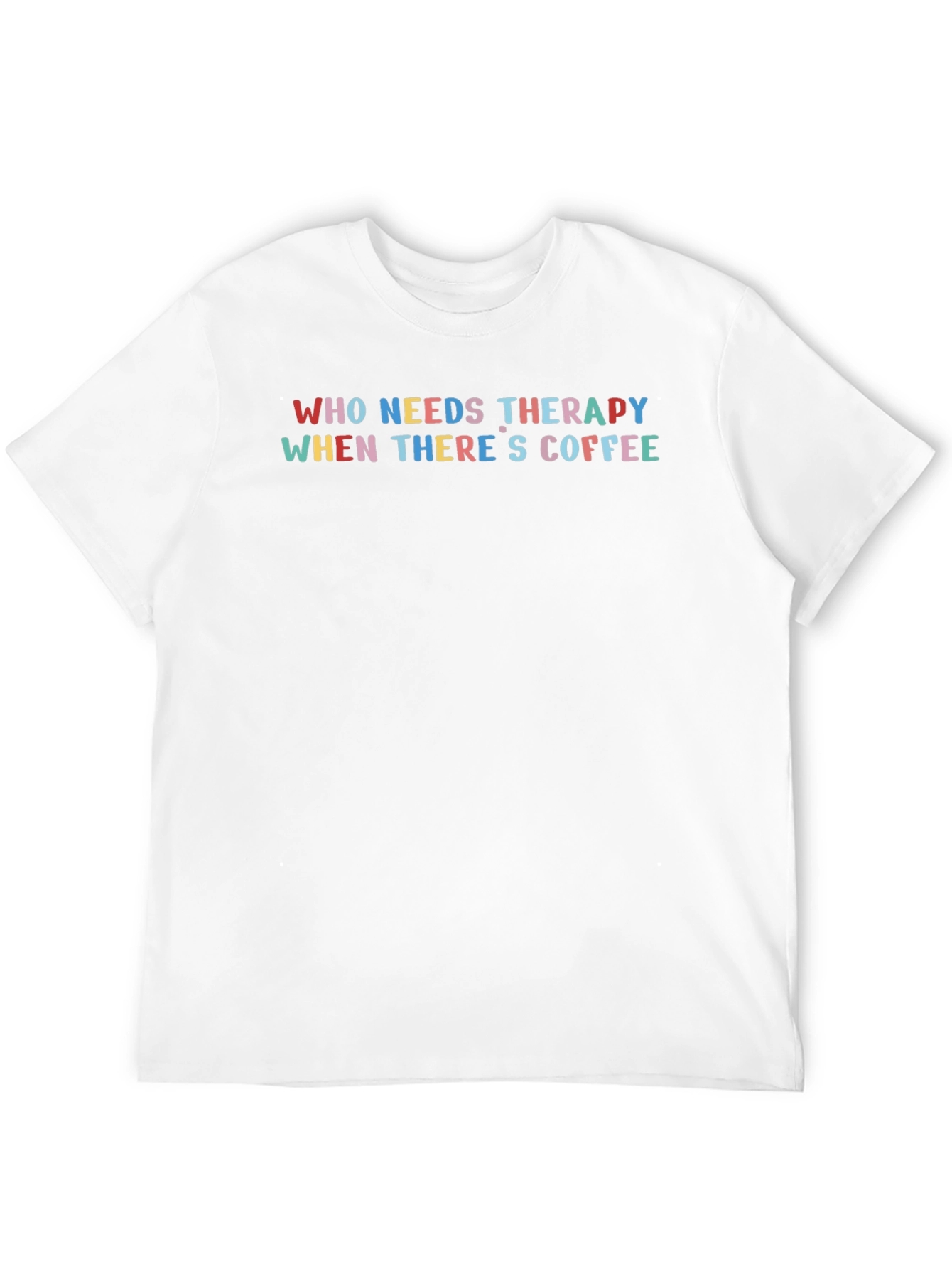 Black Coffee Therapy T-Shirt view 12