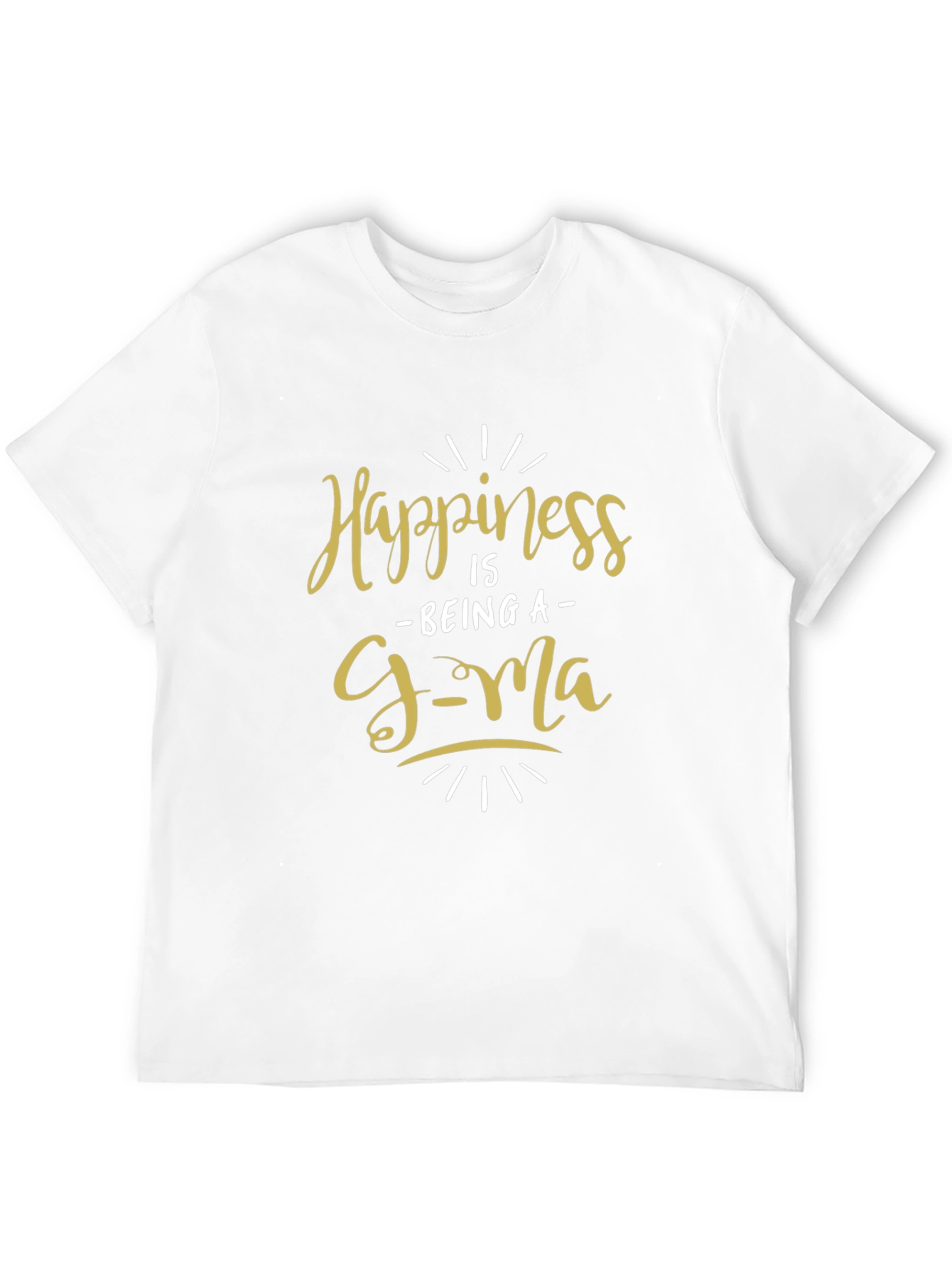 Black Happiness is Being a G-Ma T-Shirt view 12