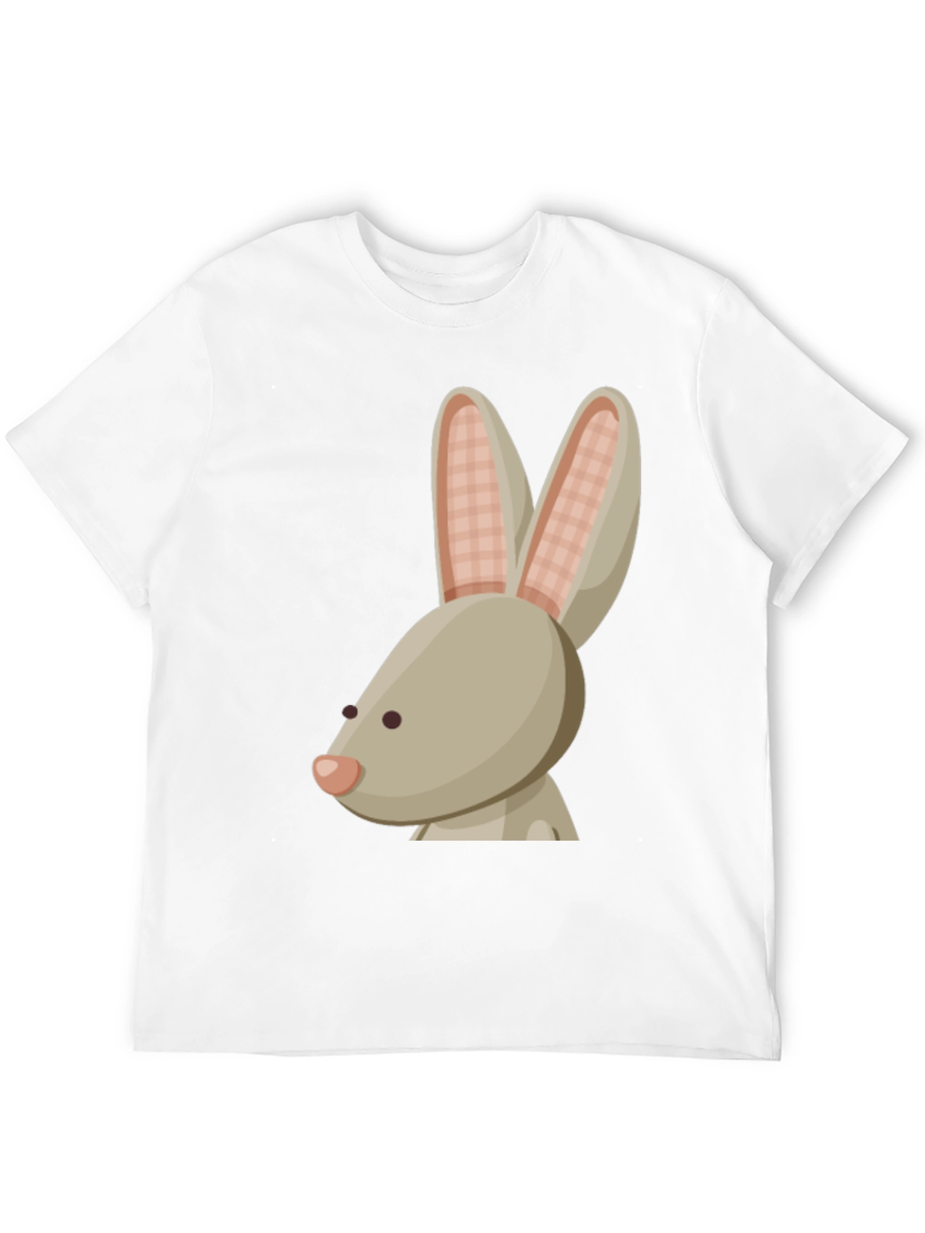 Black Bunny Graphic Tee - Soft Cotton, Casual Style view 12