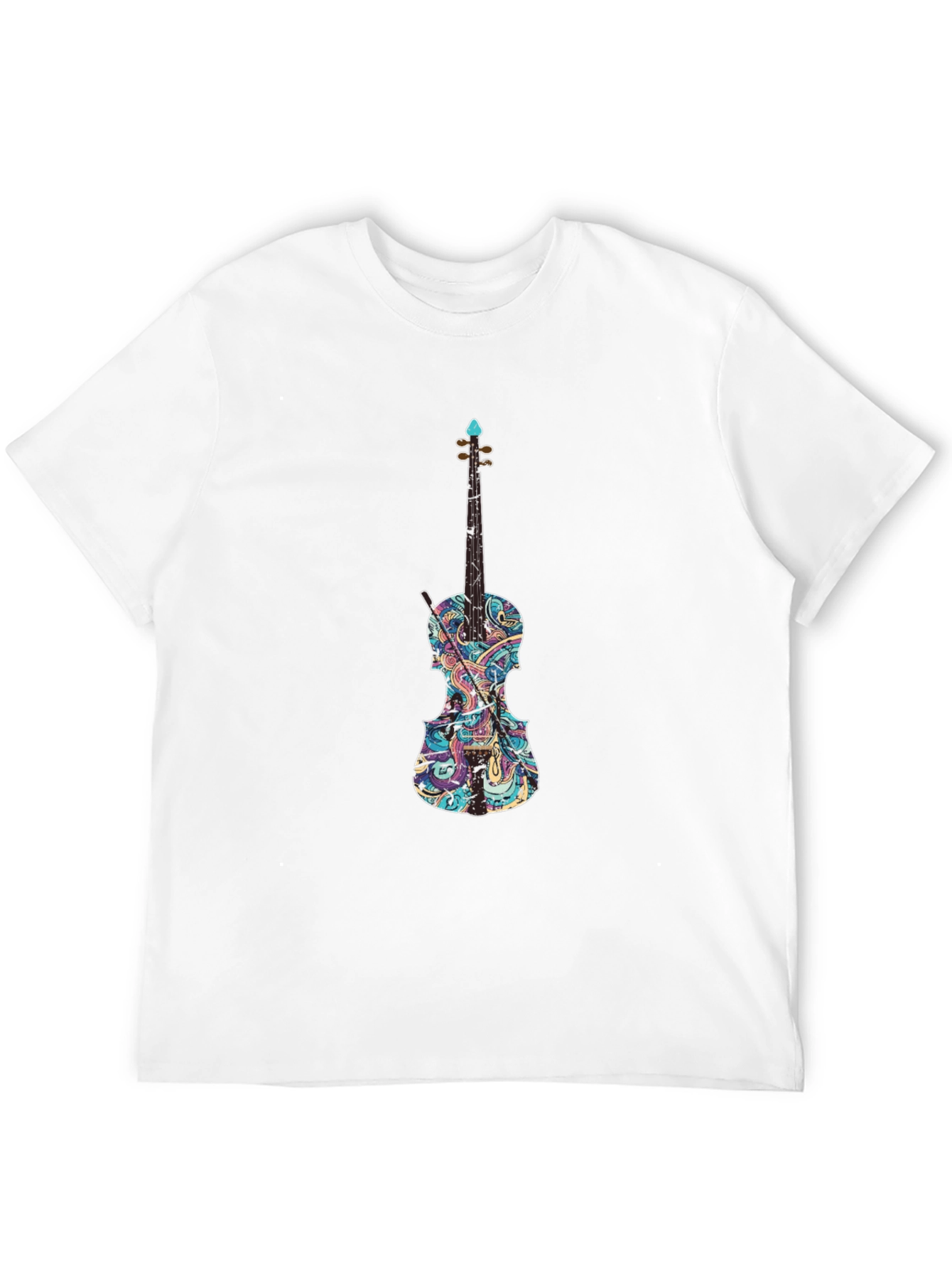 Black Violin Graphic Black T-Shirt - Music Lover Tee view 12