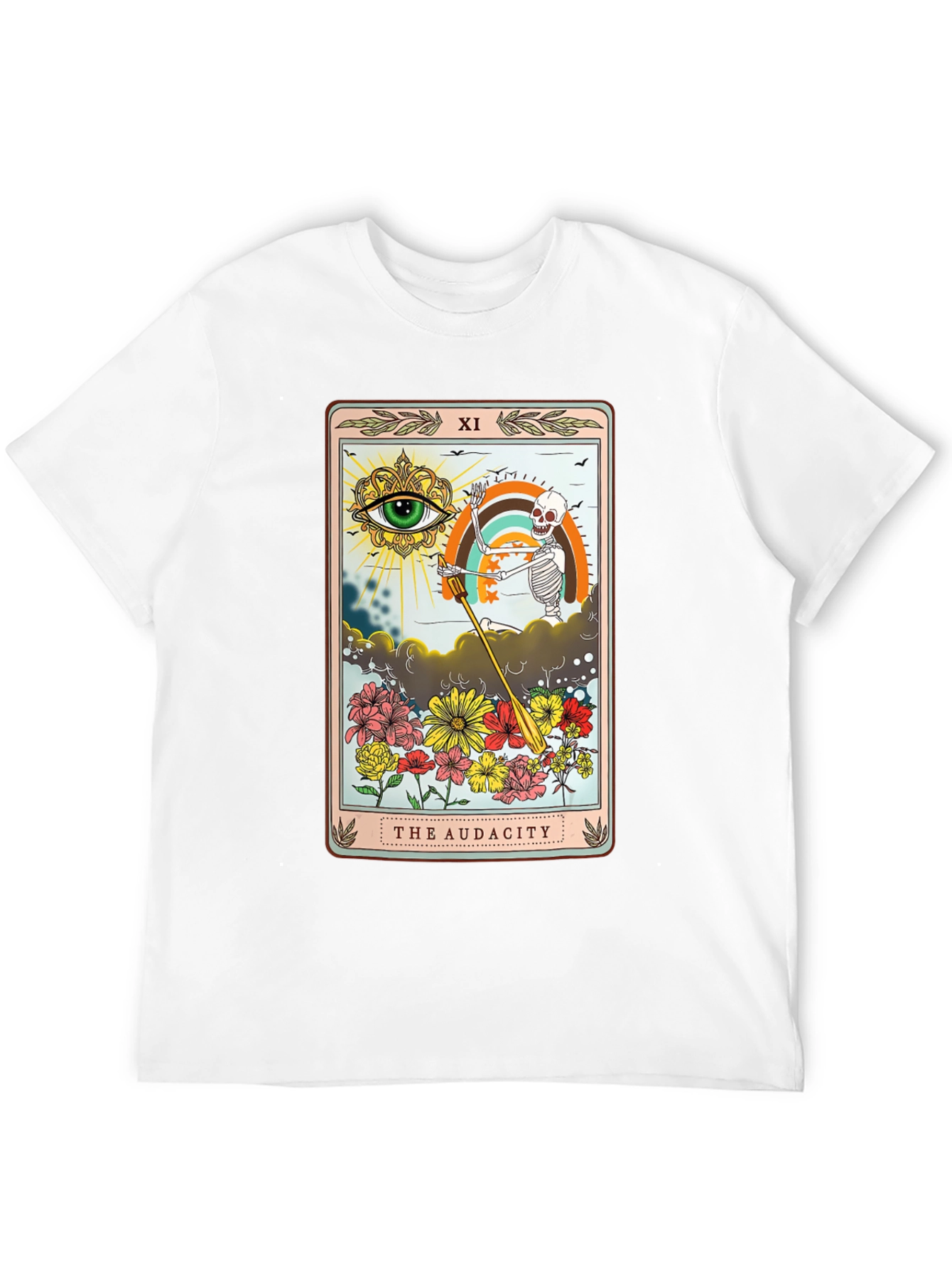 Black Audacity Tarot Card T-Shirt view 12