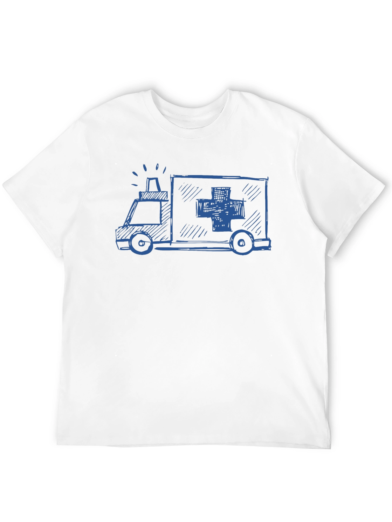 Black Ambulance Graphic T-Shirt - Black view 12